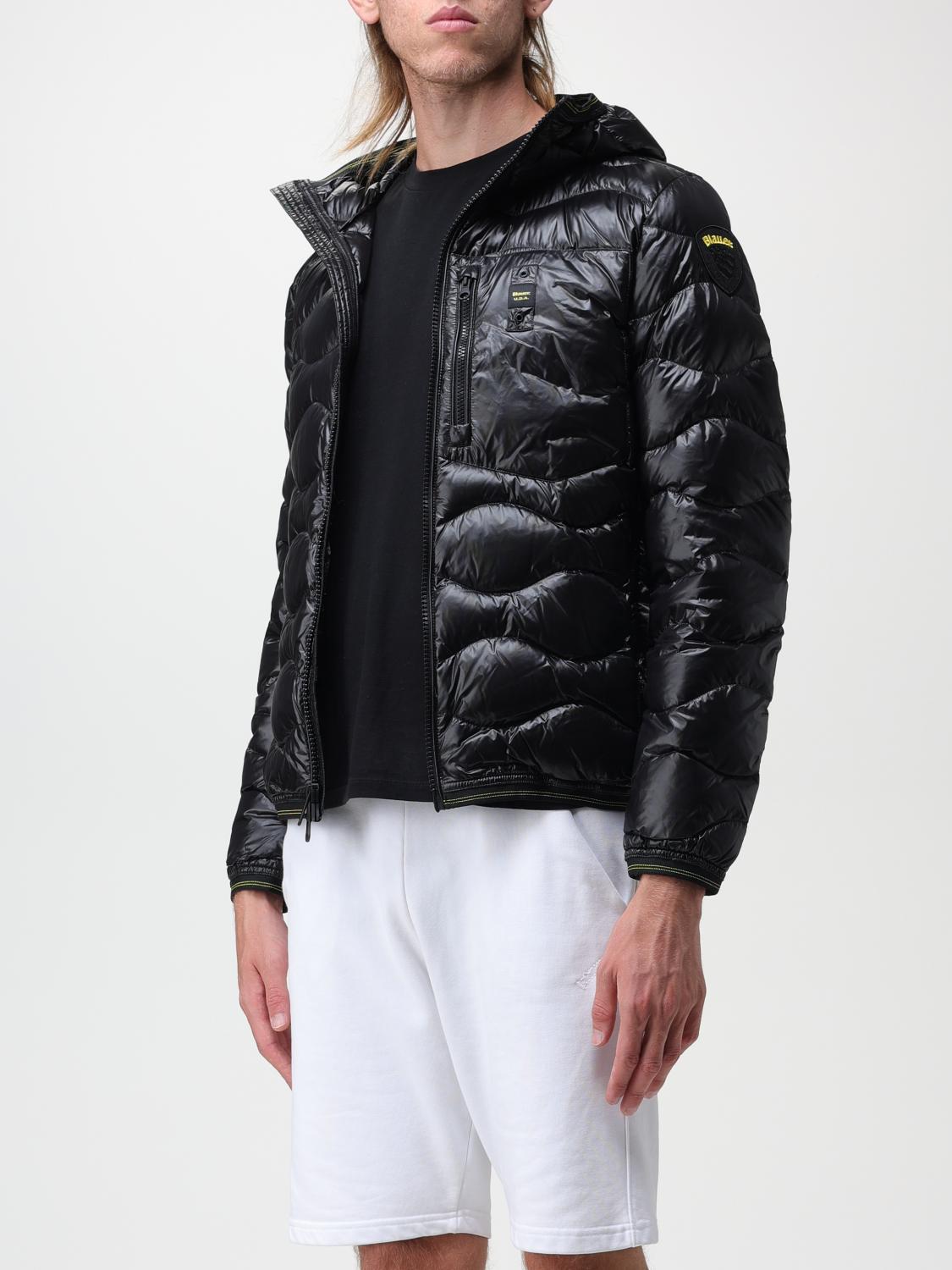 BLAUER JACKET: Jacket men Blauer, Black - Img 3