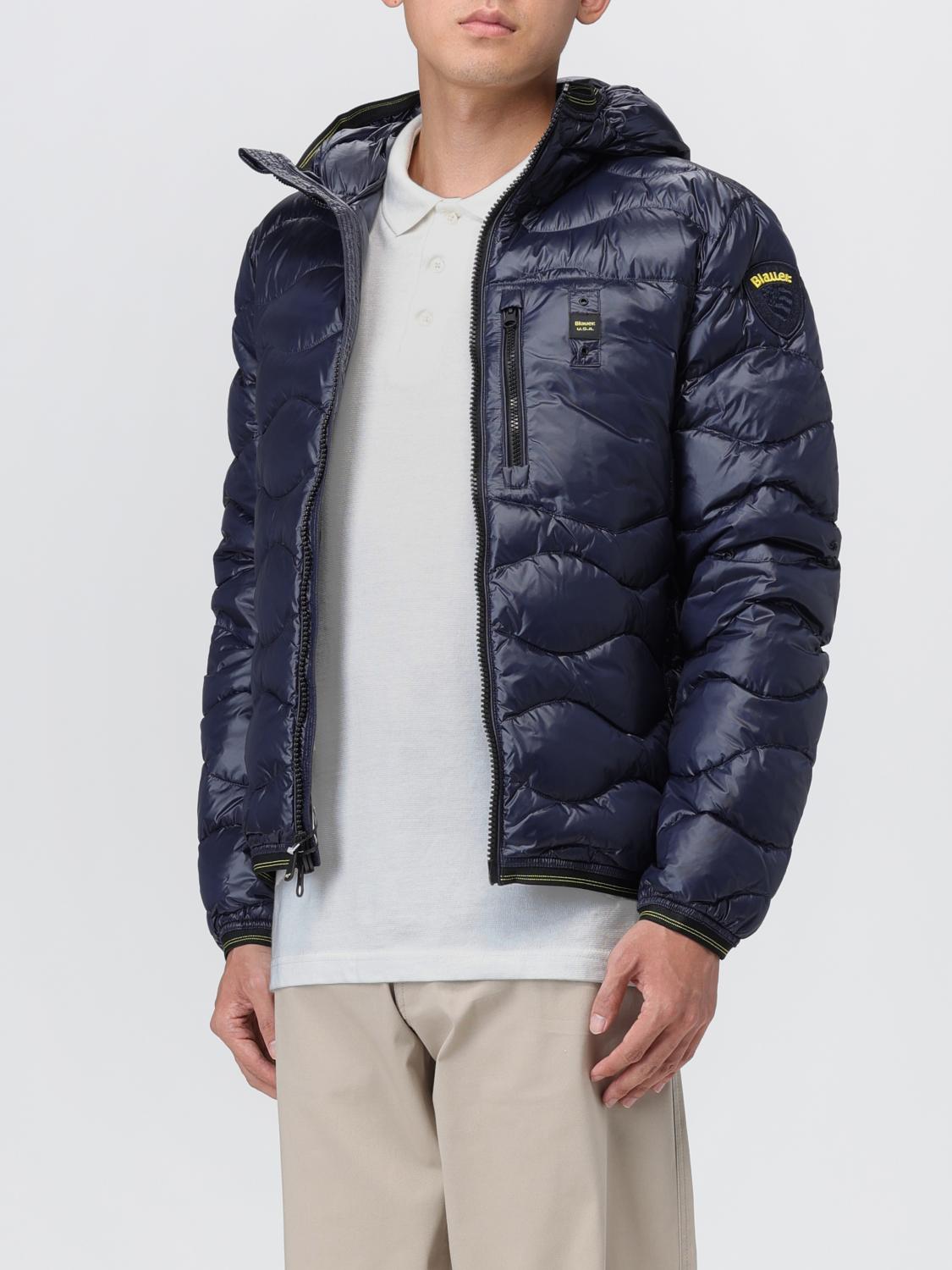 BLAUER JACKET: Jacket men Blauer, Blue - Img 3