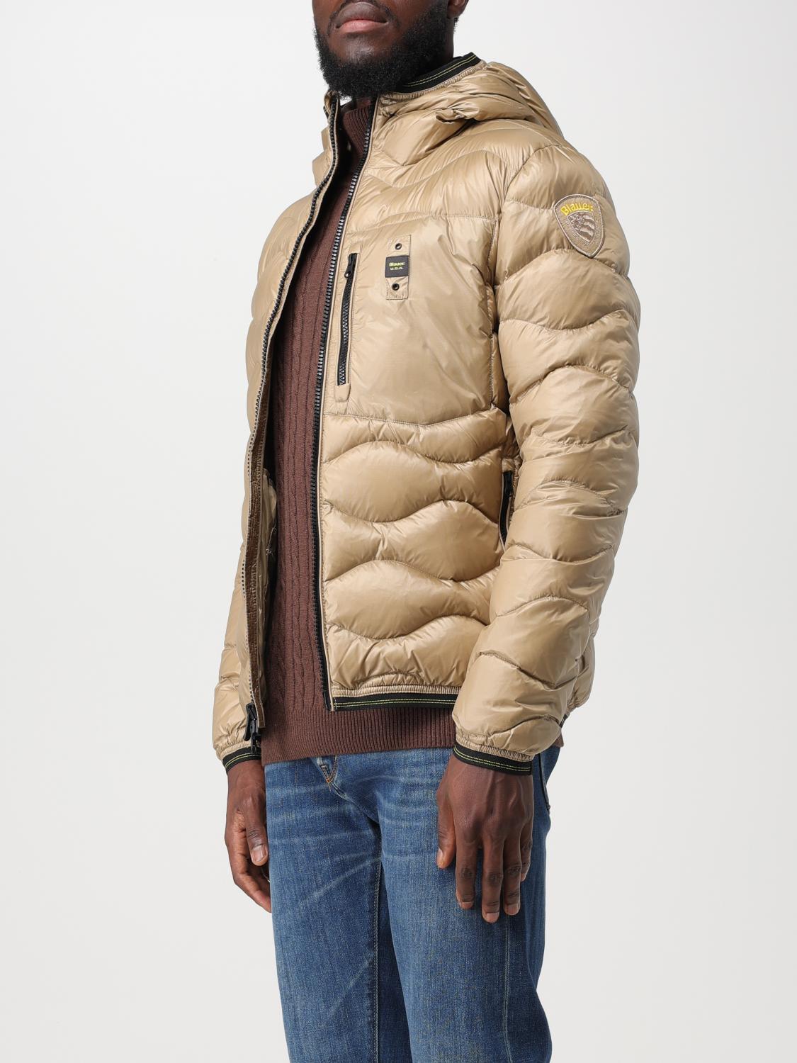 BLAUER JACKET: Jacket men Blauer, Biscuit - Img 3