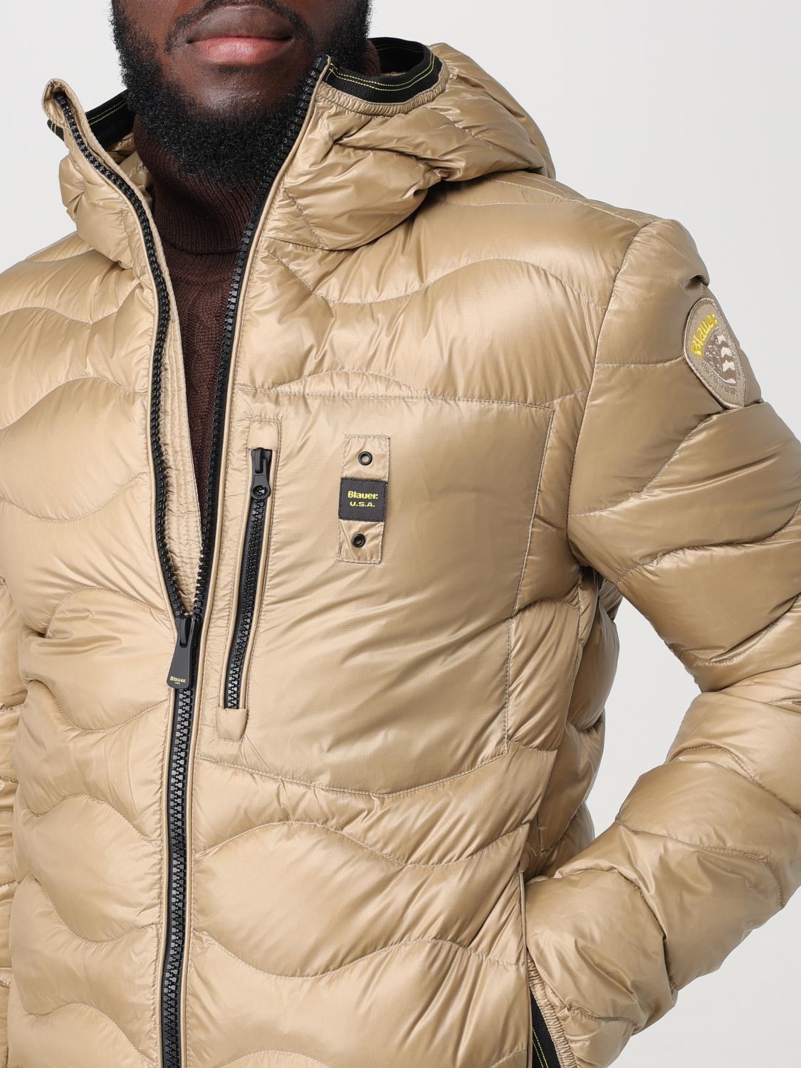 BLAUER JACKET: Jacket men Blauer, Biscuit - Img 4