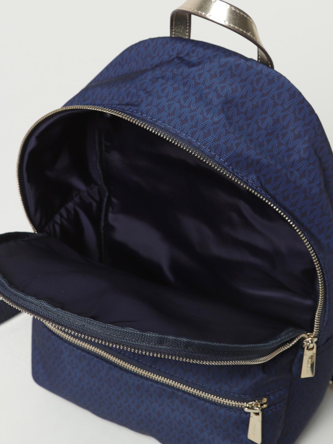 Michael Kors Navy Monogram Backpack m_6883e8523509d190ac10eb54.jpg main image 2