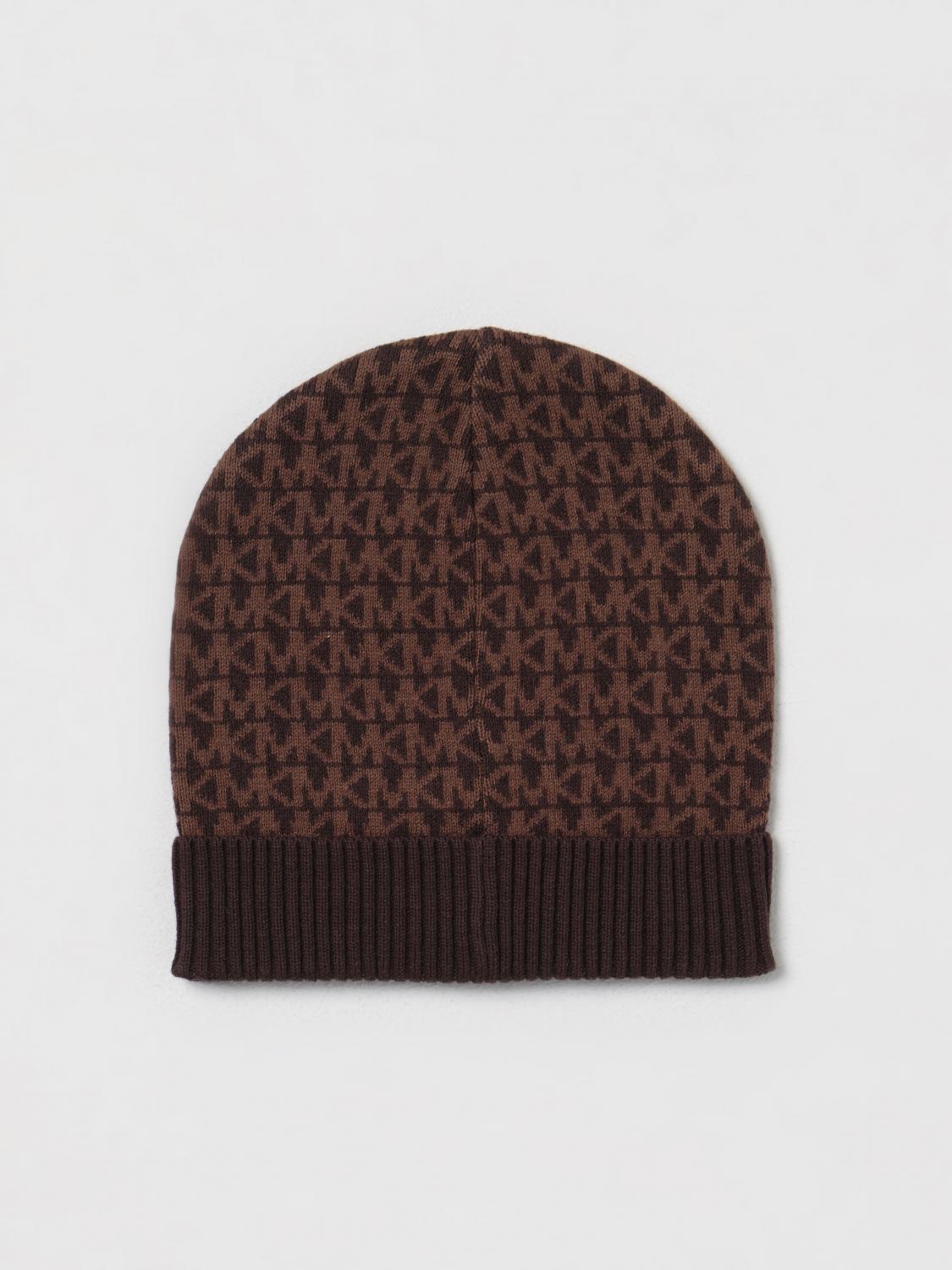 Michael Kors hat in cotton and wool with all-over monogram  display picture 1