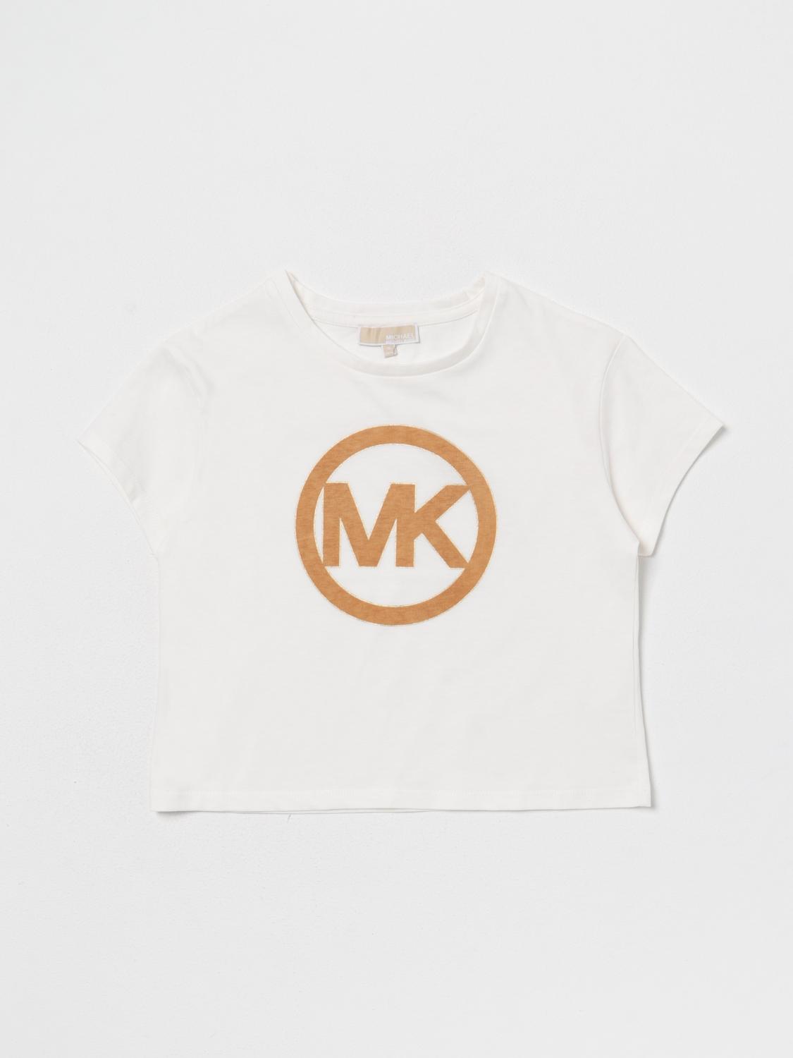 MICHAEL KORS T-SHIRT: T-shirt kinder Michael Kors, Weiß - Img 1