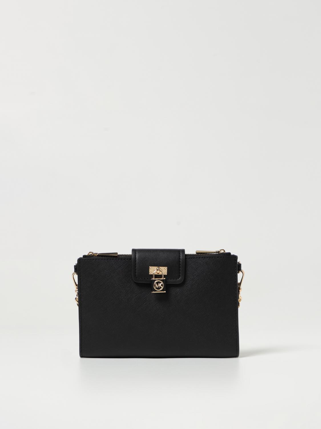 MICHAEL KORS: Ruby bag in saffiano leather - Black | Michael Kors