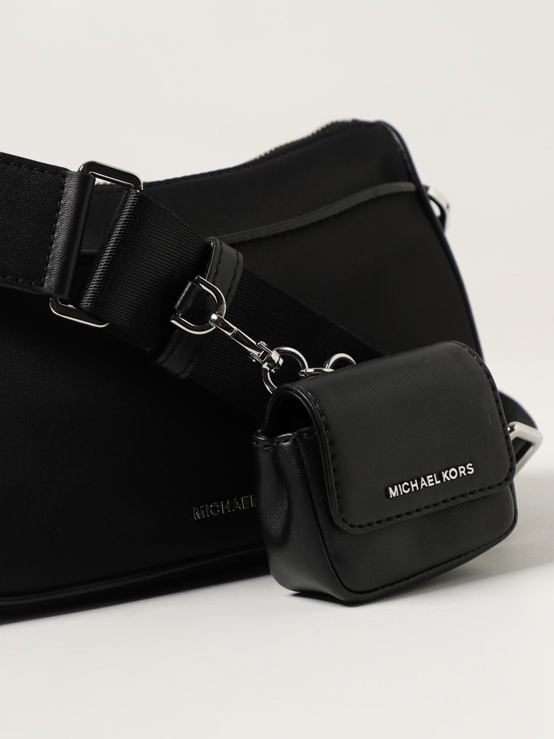 MICHAEL KORS BORSA A TRACOLLA: Borsa Jet Set Michael Kors in nylon, Nero - Img 3