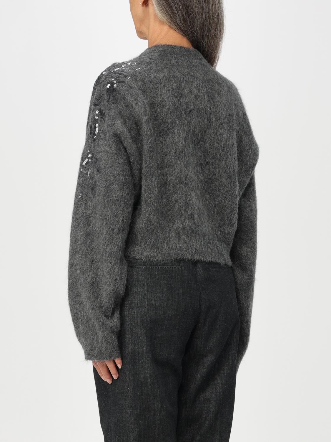 BRUNELLO CUCINELLI PULLOVER: Pullover damen Brunello Cucinelli, Grau - Img 3