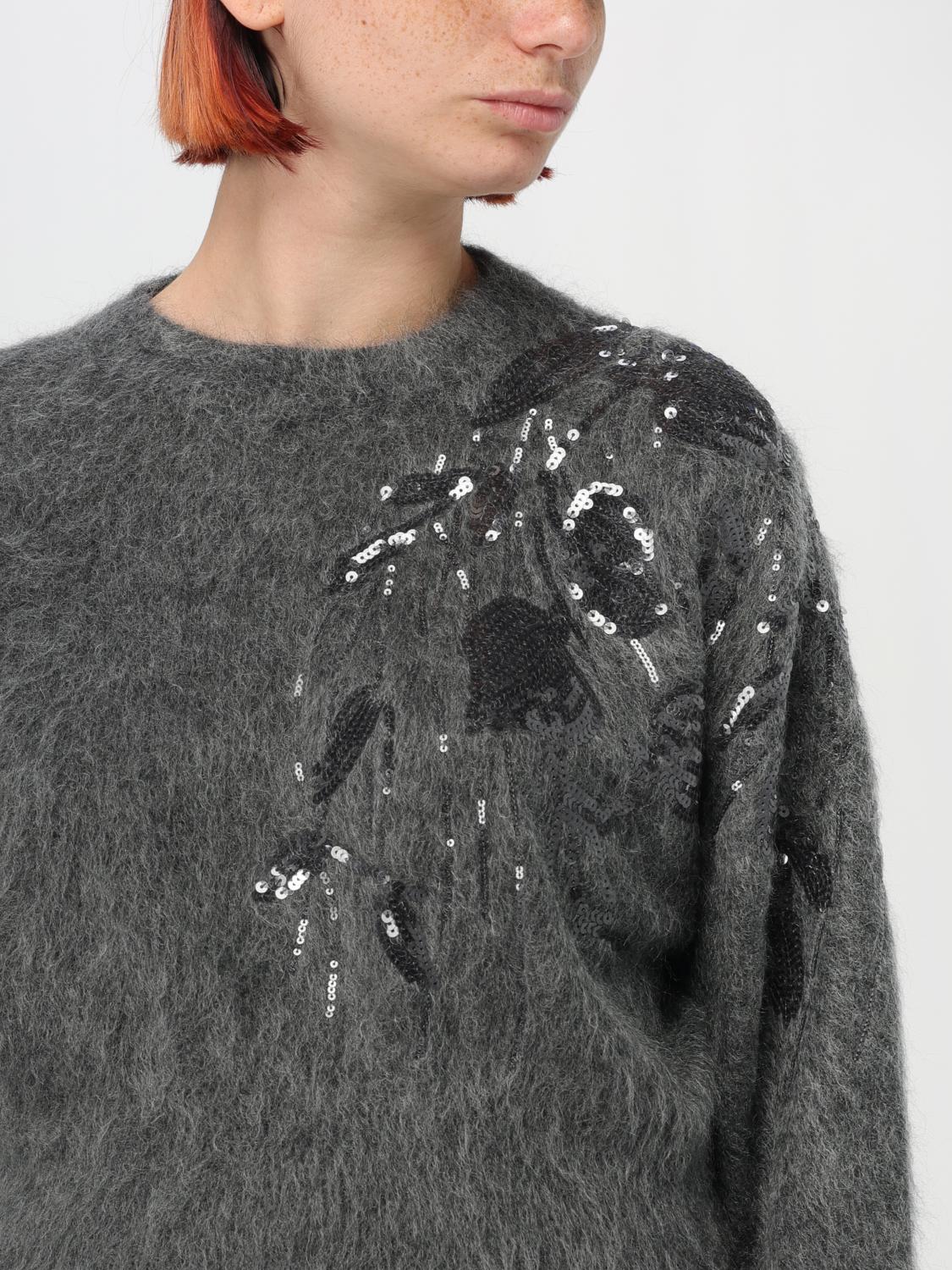 BRUNELLO CUCINELLI PULL: Pull femme Brunello Cucinelli, Plomb - Img 5