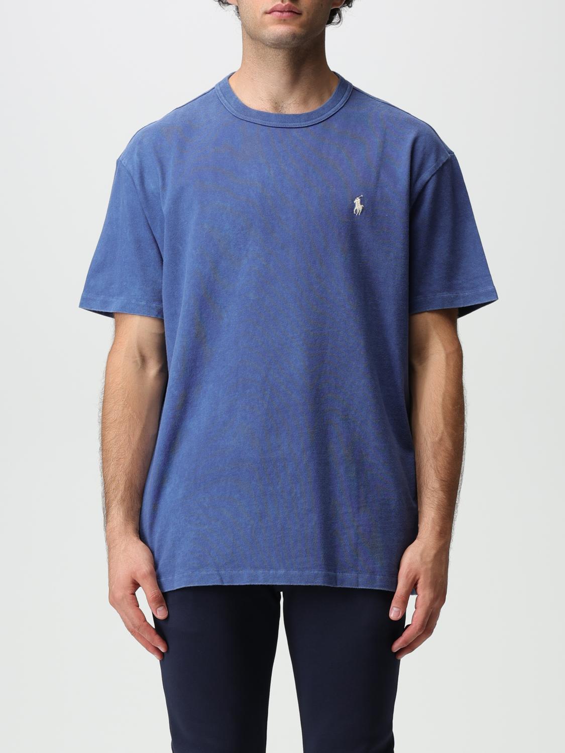 POLO RALPH LAUREN: T-shirt men - Navy | Polo Ralph Lauren t