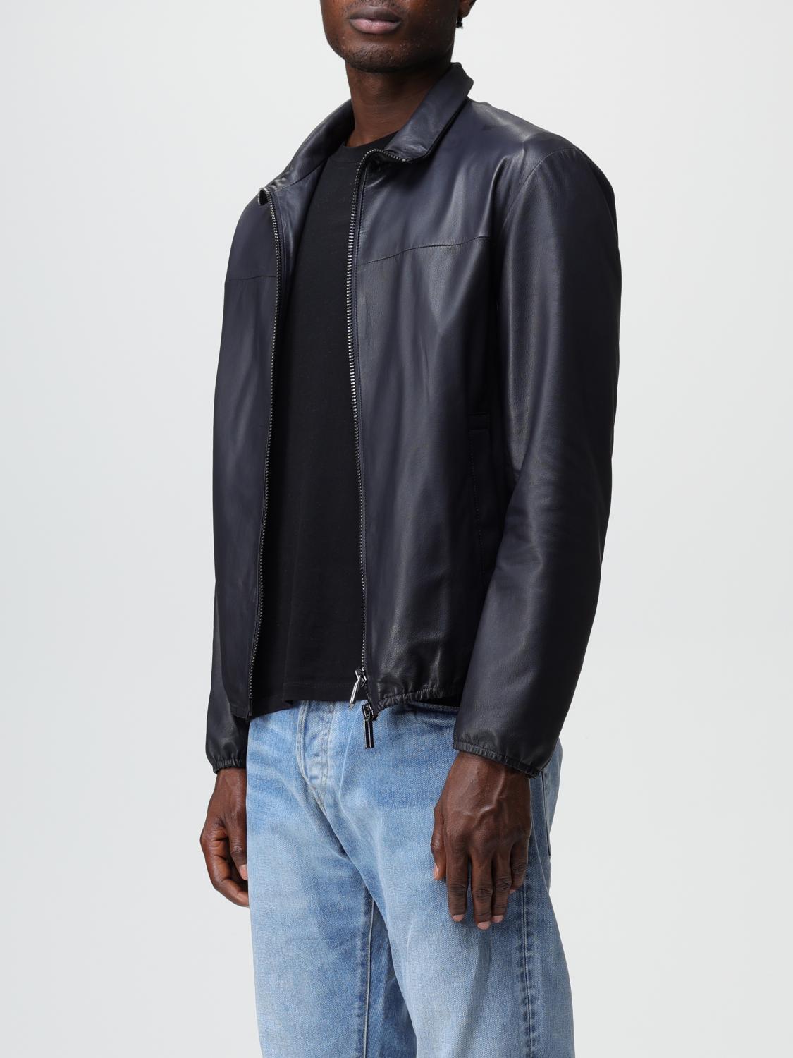 Emporio Armani ジャケット メンズ - ネイビー | 01R55P01P54 | GIGLIO.COM