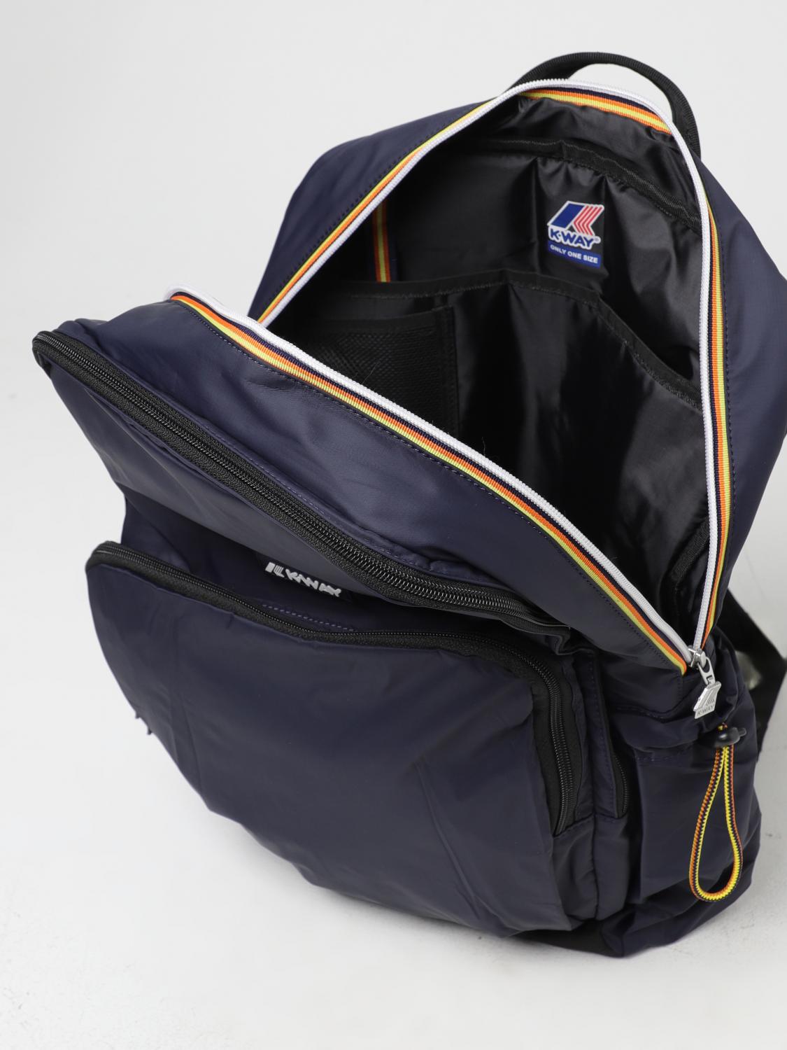 K-WAY BACKPACK: Backpack men K-way, Blue - Img 4