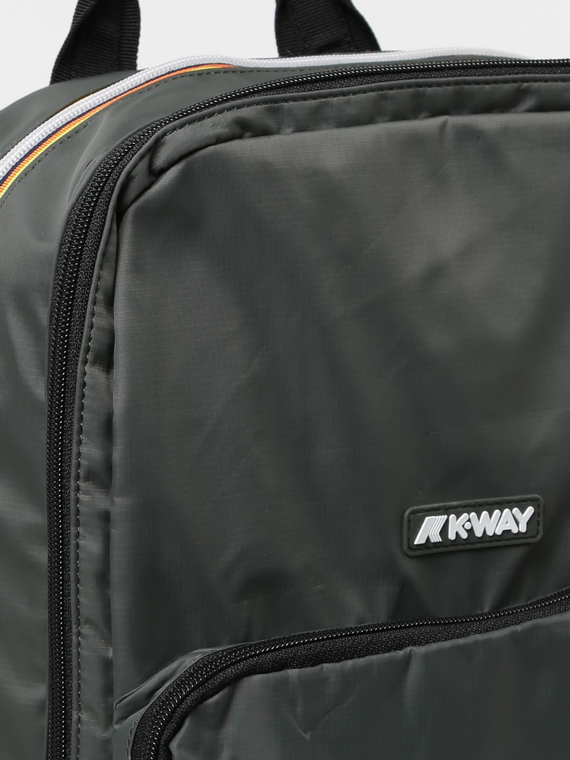 K-WAY BACKPACK: Backpack men K-way, Green - Img 3
