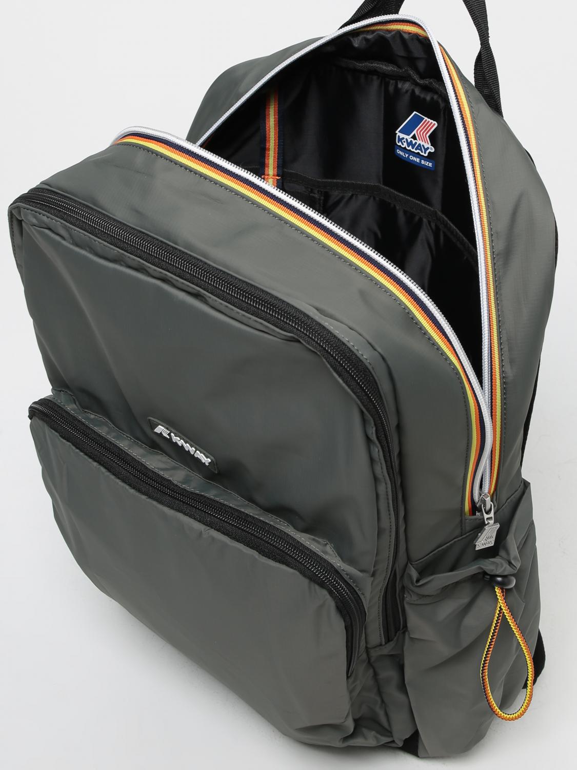 K-WAY BACKPACK: Backpack men K-way, Green - Img 4