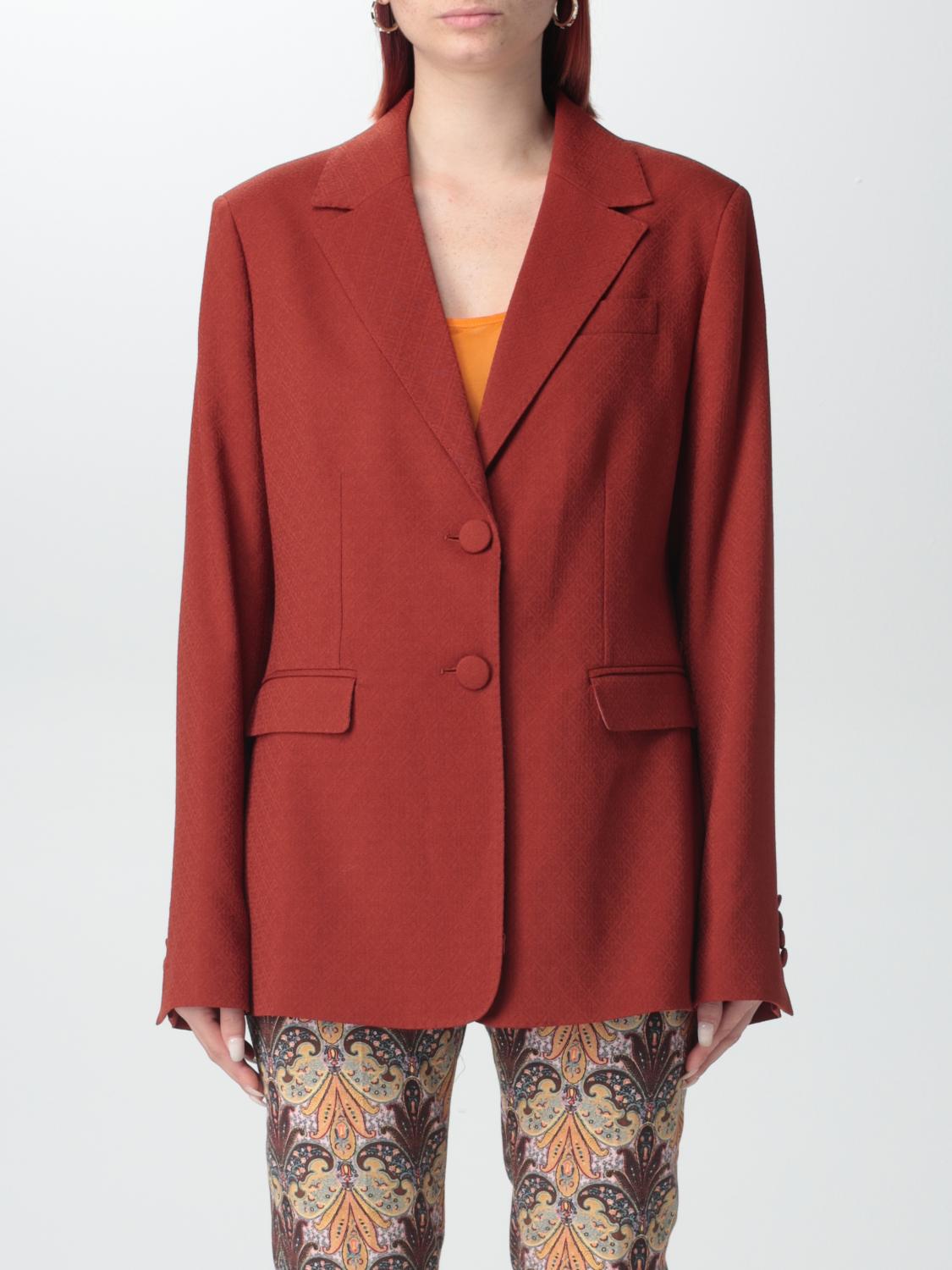 ETRO BLAZER: Blazer femme Etro, Rouge Brique - Img 1