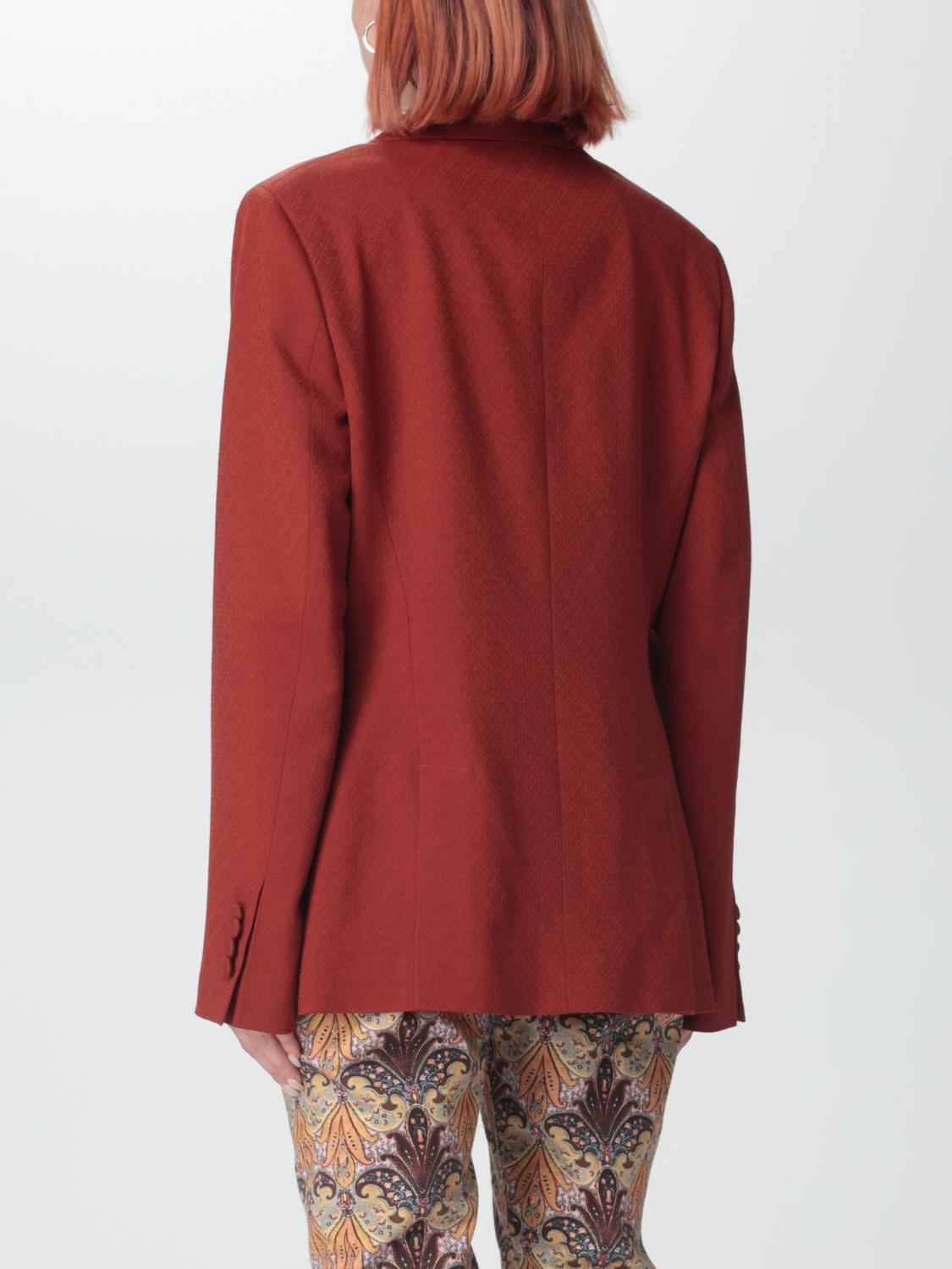 ETRO BLAZER: Blazer femme Etro, Rouge Brique - Img 3