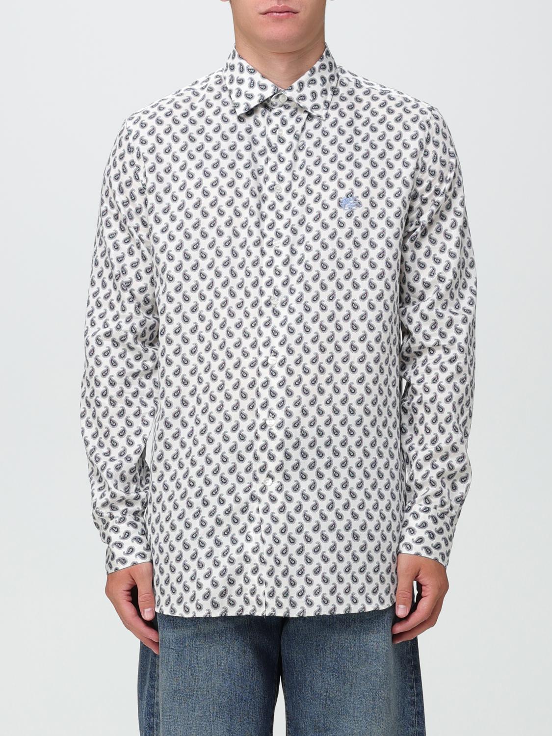 ETRO CAMISA: Jersey hombre Etro, Blanco - Img 1