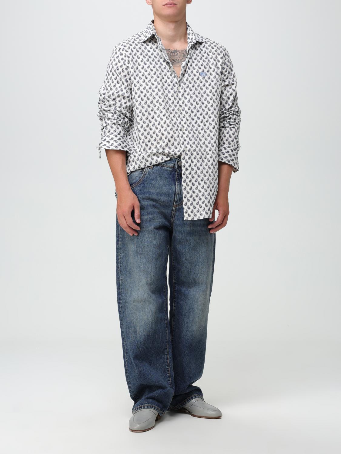 ETRO CAMISA: Jersey hombre Etro, Blanco - Img 2