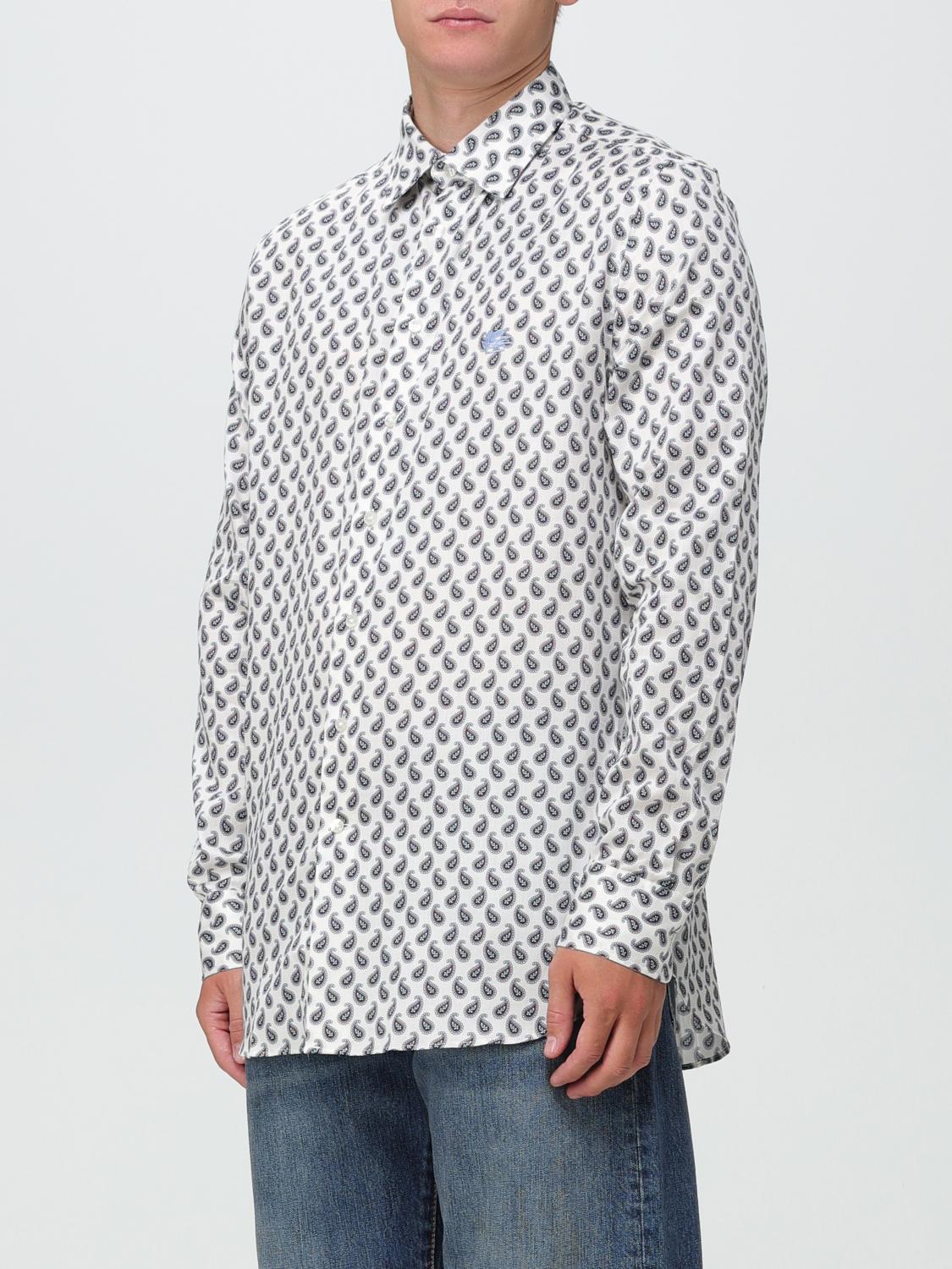 ETRO CAMISA: Jersey hombre Etro, Blanco - Img 4