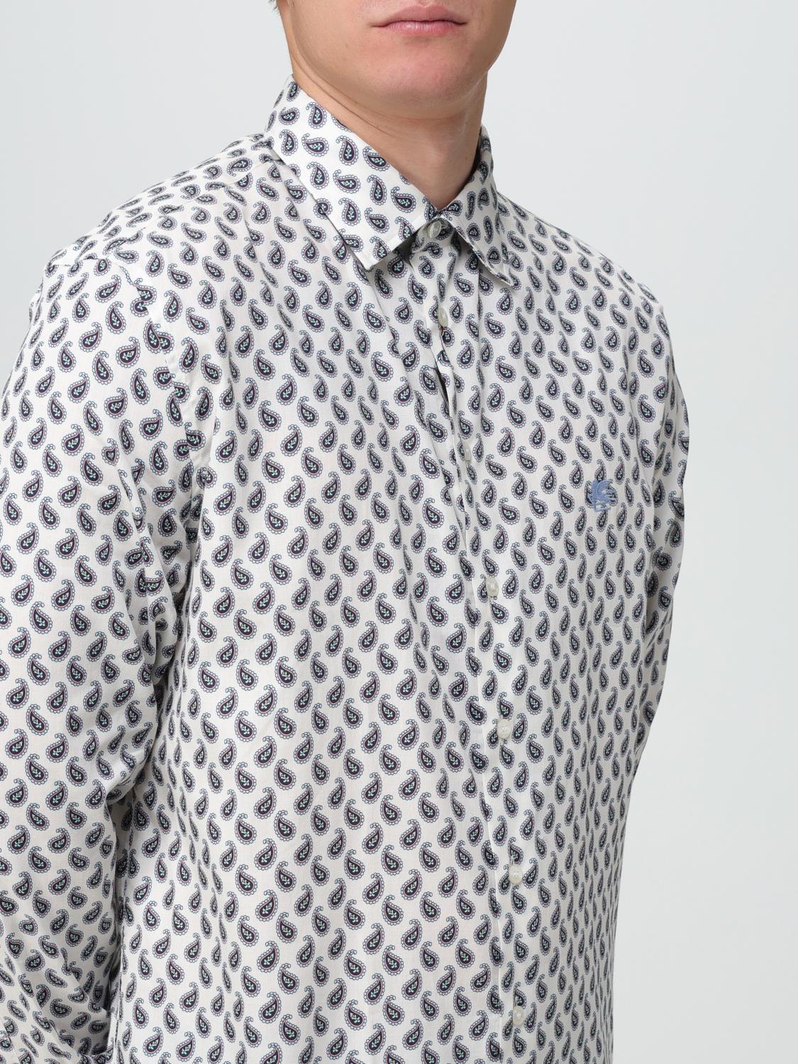 ETRO CAMISA: Jersey hombre Etro, Blanco - Img 5
