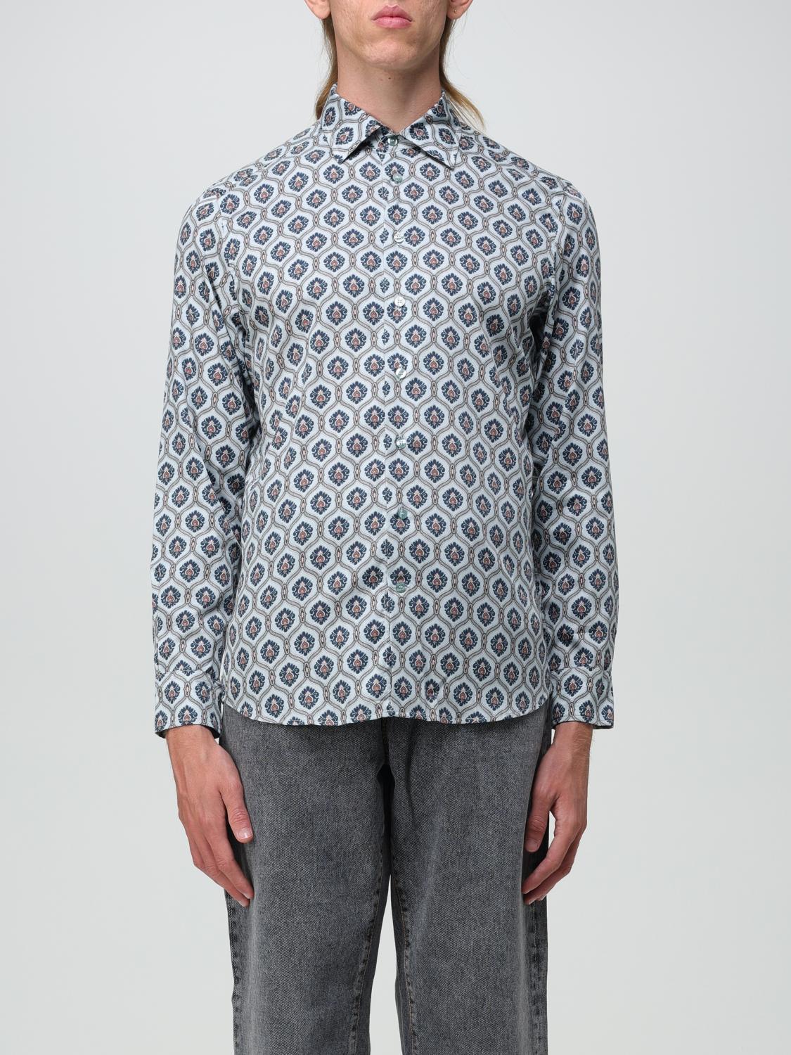 ETRO CAMISA: Jersey hombre Etro, Azul Oscuro - Img 1