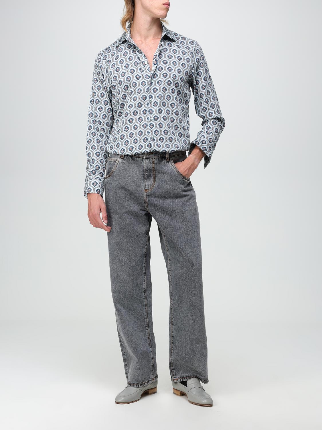 ETRO CAMISA: Jersey hombre Etro, Azul Oscuro - Img 2