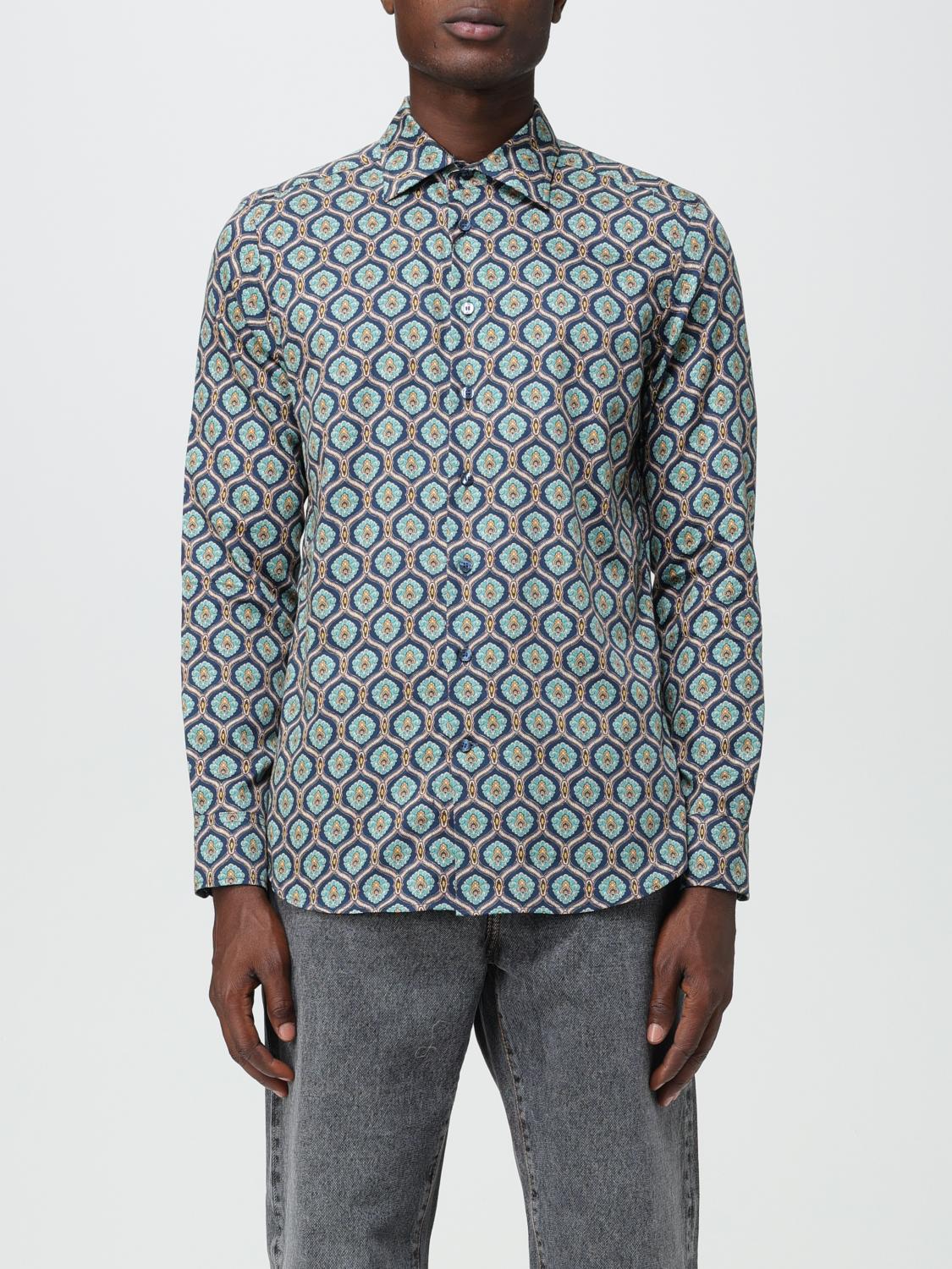 ETRO HEMD: Pullover herren Etro, Blau 1 - Img 1