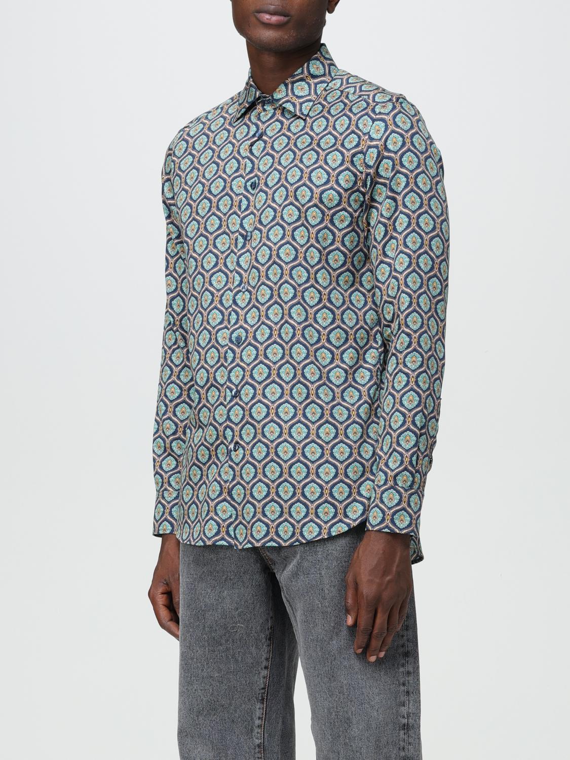 ETRO HEMD: Pullover herren Etro, Blau 1 - Img 4