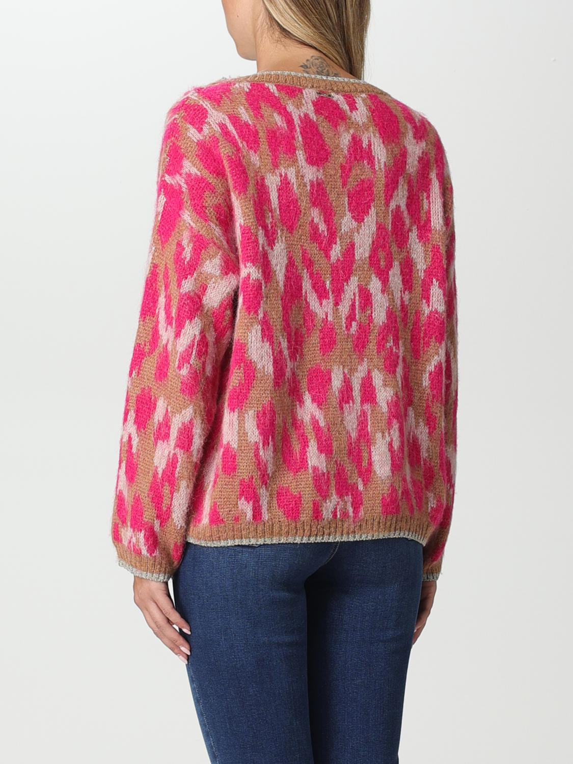 LIU JO PULLOVER: Pullover damen Liu Jo, Fuchsia - Img 2