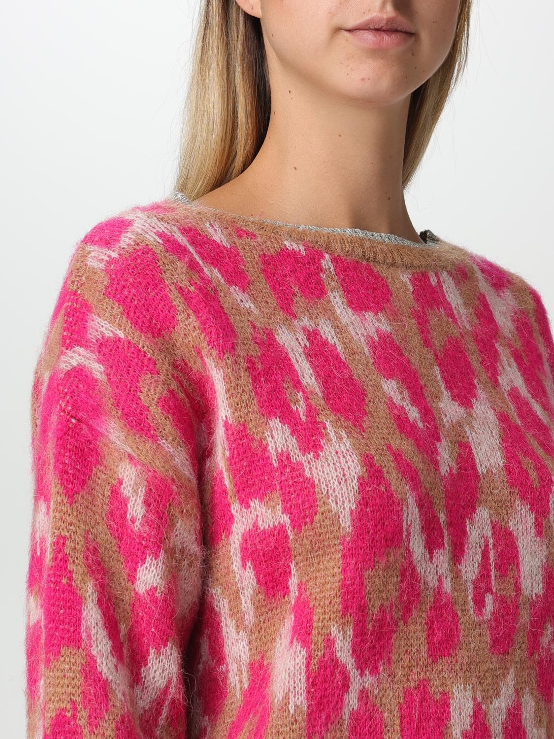 LIU JO PULLOVER: Pullover damen Liu Jo, Fuchsia - Img 3