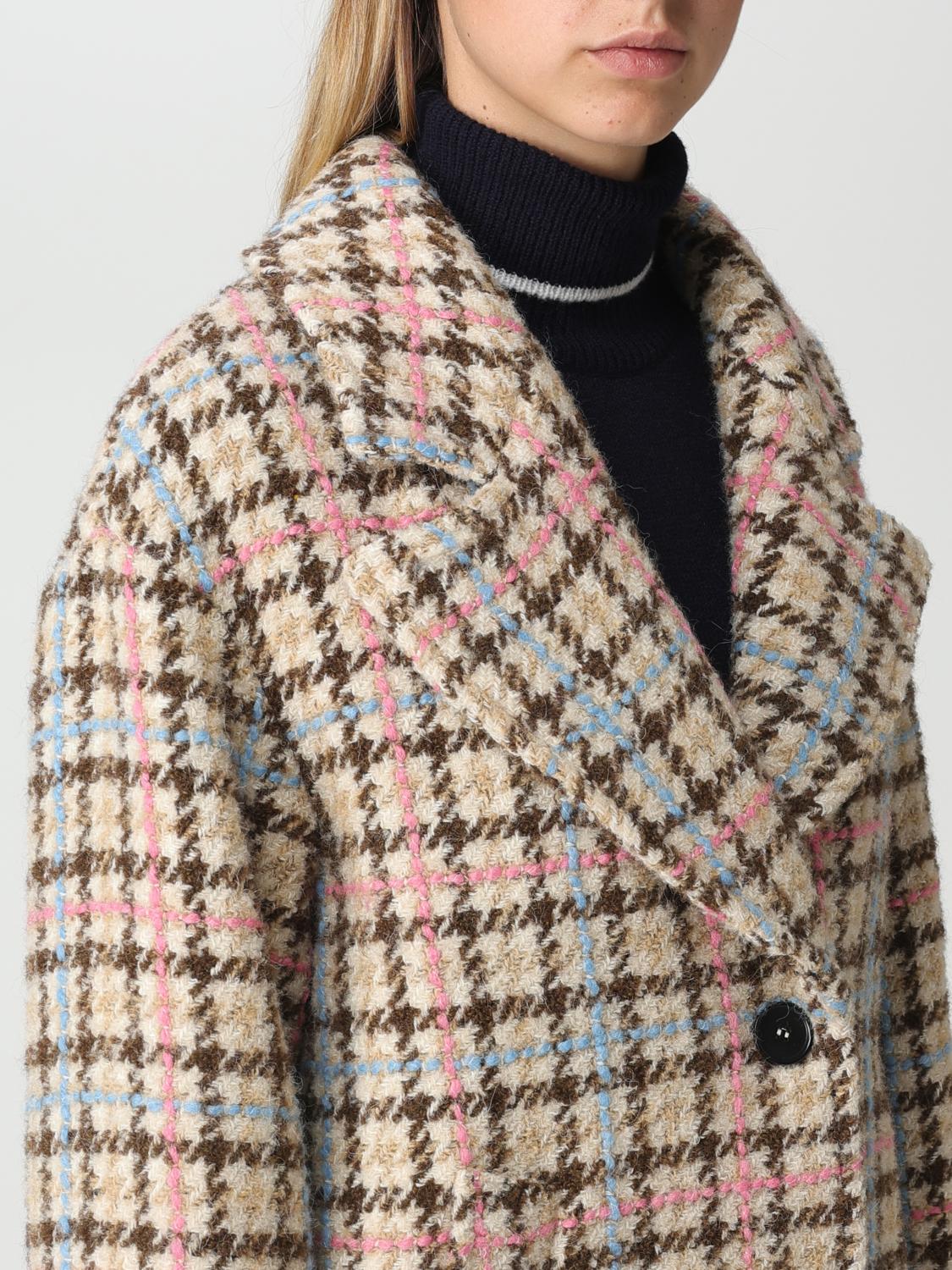 MSGM ABRIGO: Abrigo mujer MSGM, Beige - Img 4