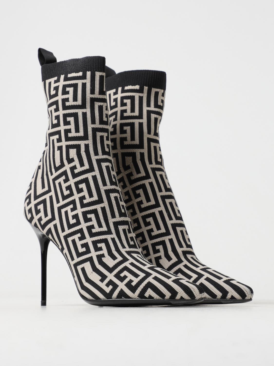 BALMAIN BOTINES PLANOS: Botas mujer Balmain, Negro - Img 2