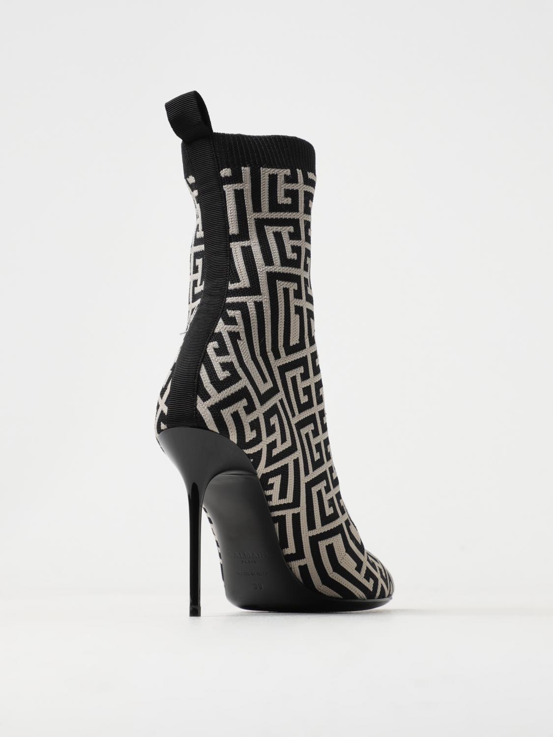 BALMAIN BOTINES PLANOS: Botas mujer Balmain, Negro - Img 3