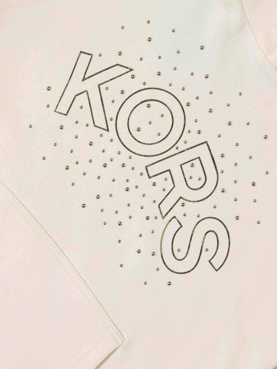 MICHAEL KORS KLEID: Kleid kinder Michael Kors, Beige - Img 3