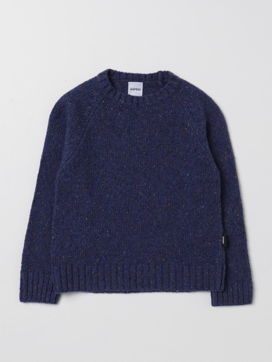 ASPESI PULLOVER: Pullover kinder Aspesi, Blau - Img 1