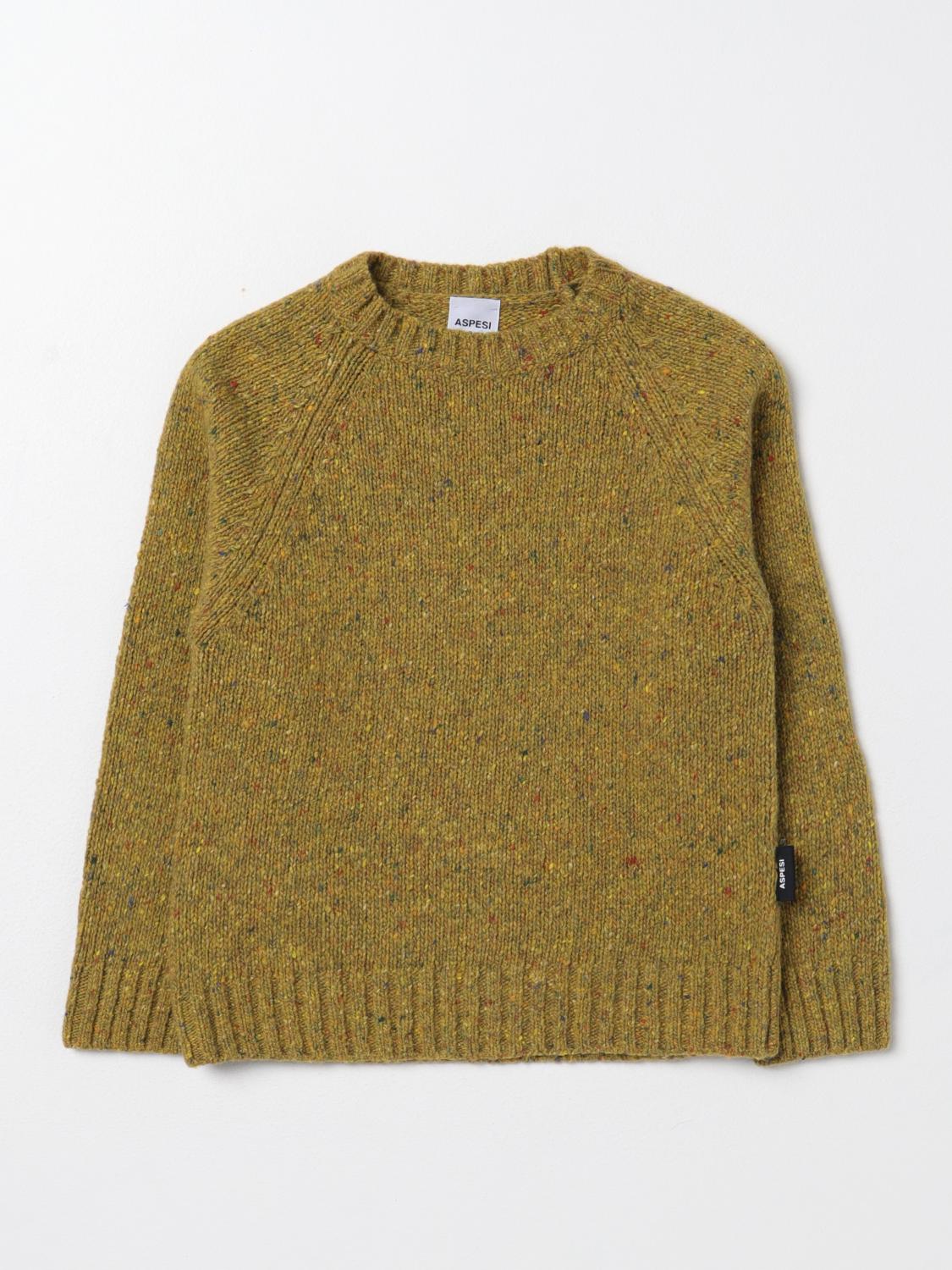 ASPESI SWEATER: Sweater kids Aspesi, Green - Img 1