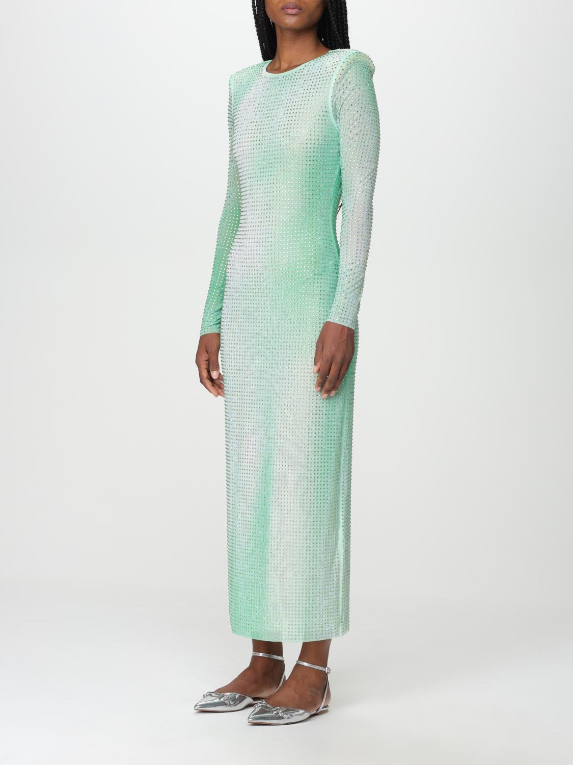 Self-Portrait Dress woman - Green | PF23119MG | GIGLIO.COM