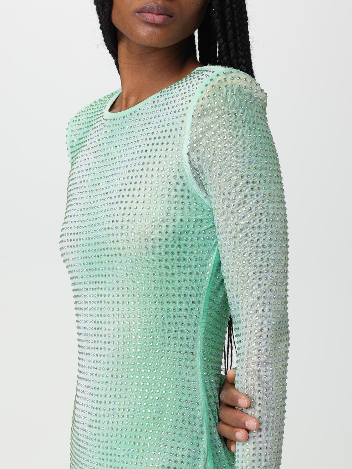 Self-Portrait Dress woman - Green | PF23119MG | GIGLIO.COM