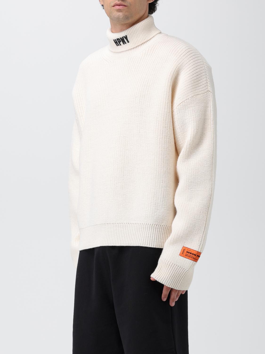 Heron Preston Sweater men - Ivory | HMHA006F23KNI001 | GIGLIO.COM