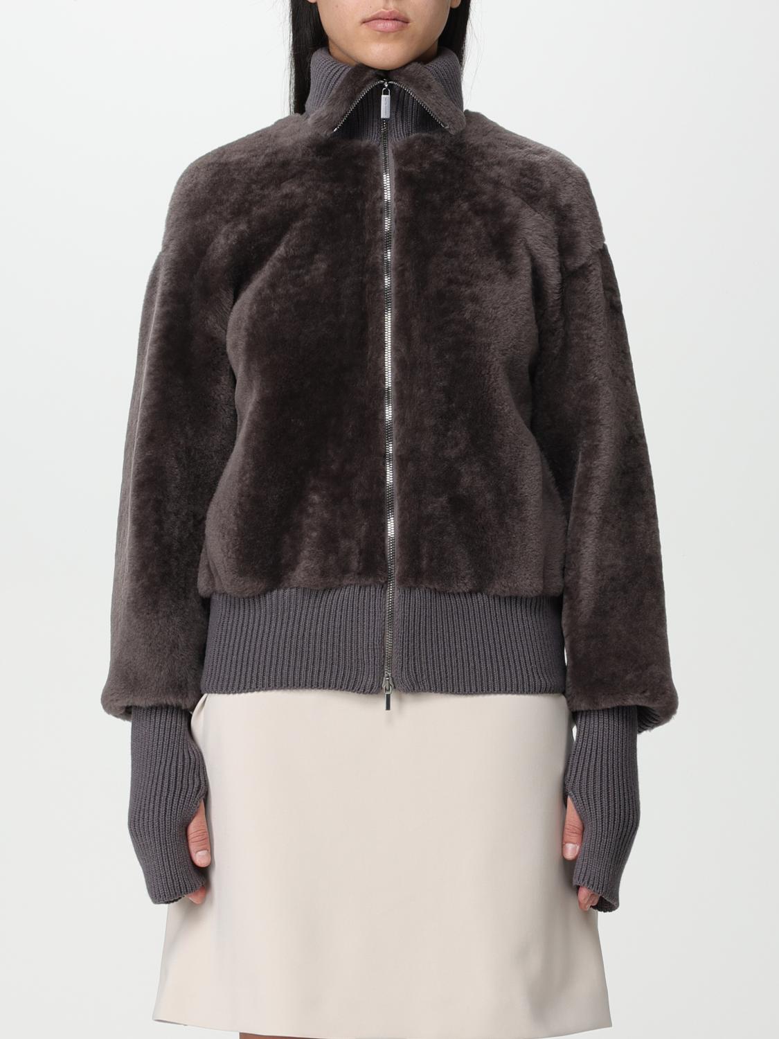ジャケット FABIANA FILIPPI Women Jackets GCD265F091D432 825 NERO BLACK Fabiana Filippi Zip-Up Padded Mid-Length Coat - Black