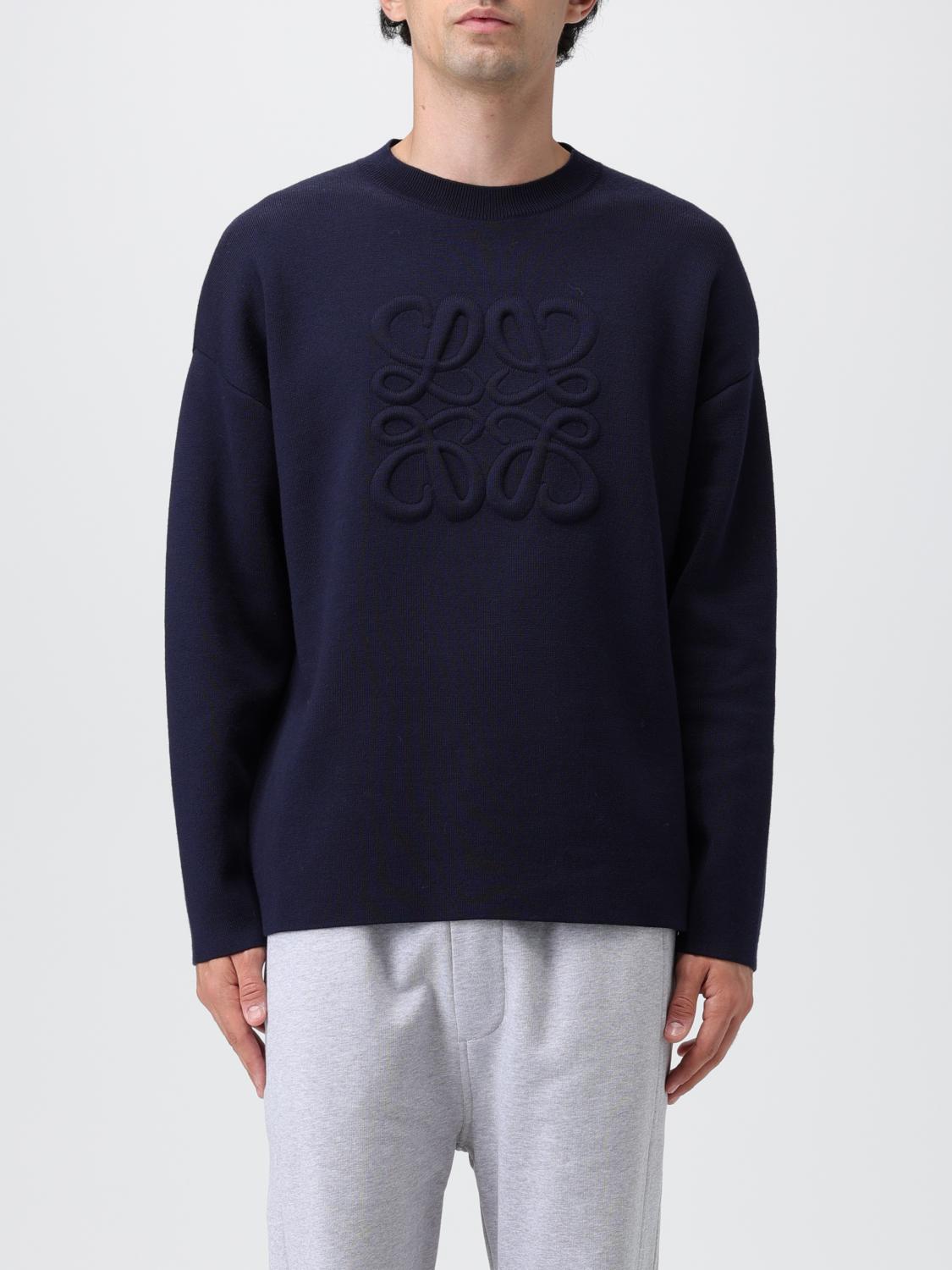 Loewe Sweater men - Navy | H526Y14KEE | GIGLIO.COM