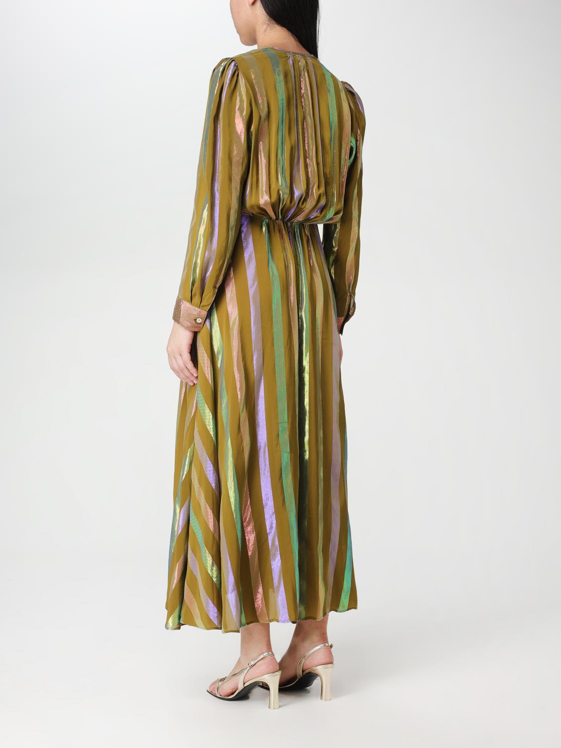 Forte Forte Dress woman - Bronze | 10699MYDRESS | GIGLIO.COM