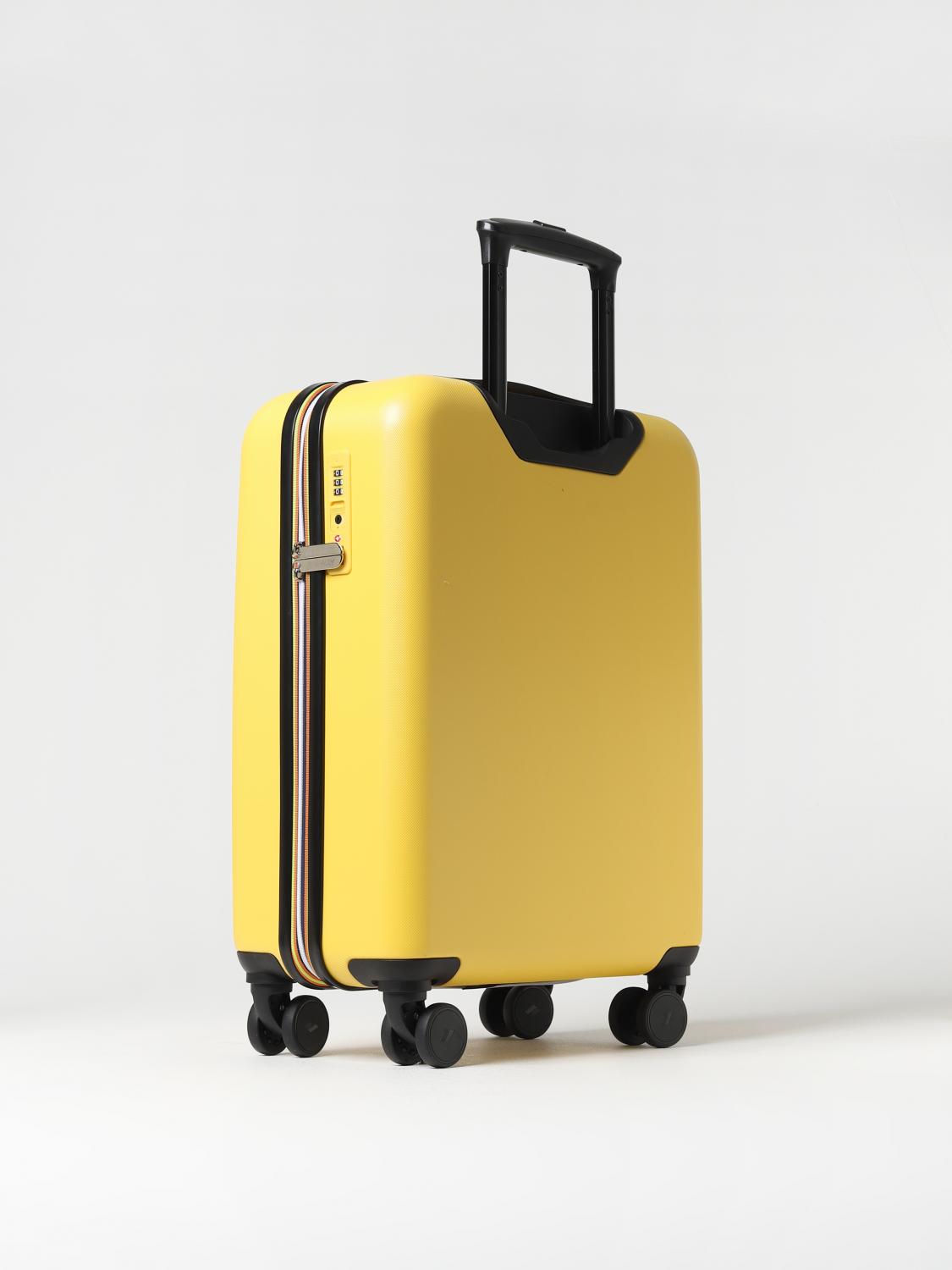 K-WAY KOFFER: Tasche herren K-way, Gelb - Img 3
