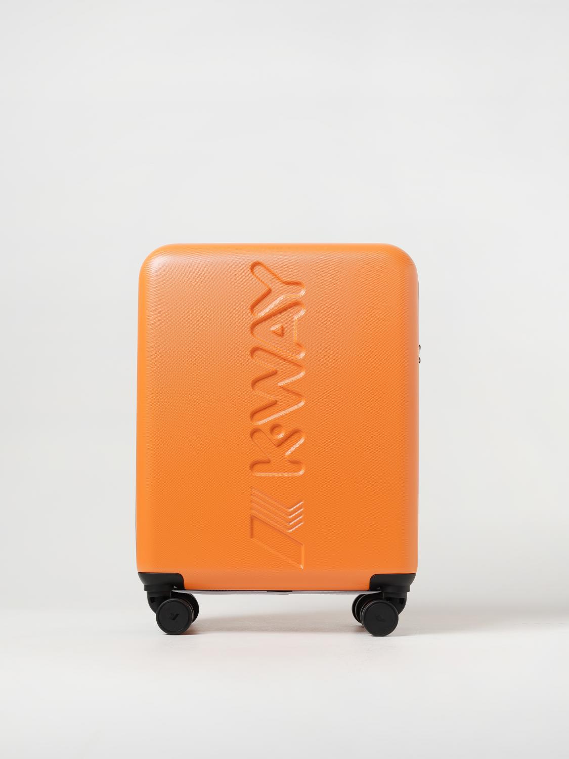 K-WAY KOFFER: Tasche herren K-way, Orange - Img 1
