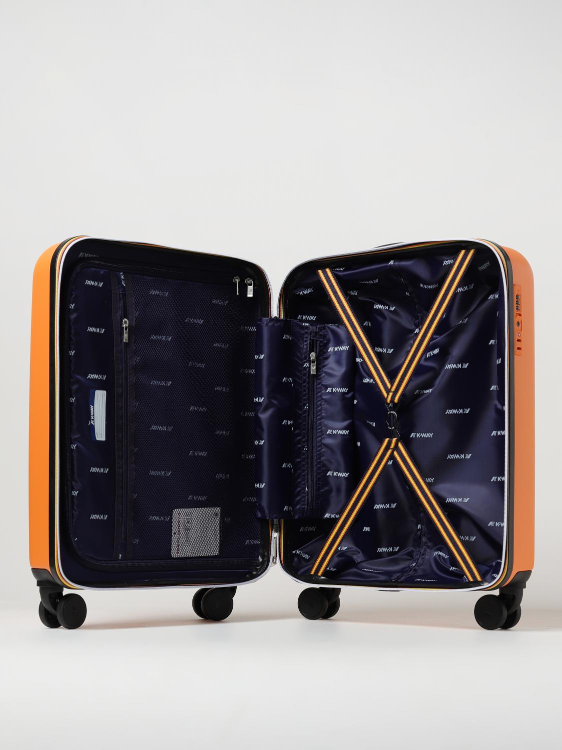 K-WAY KOFFER: Tasche herren K-way, Orange - Img 2