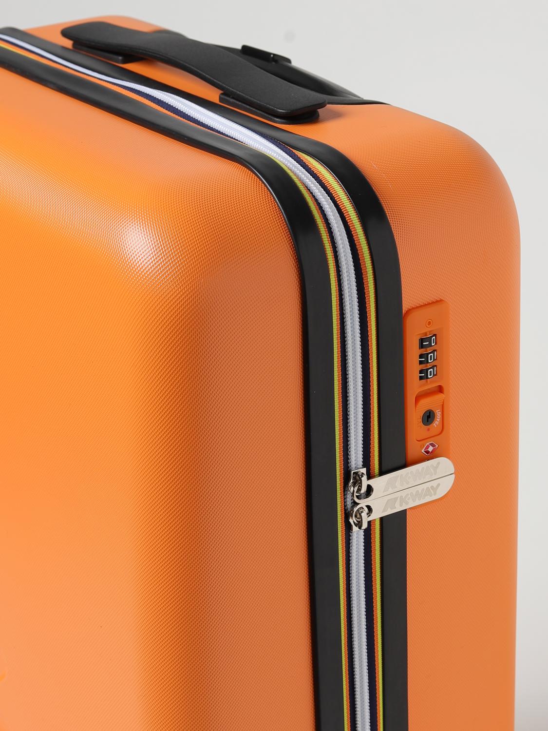 K-WAY KOFFER: Tasche herren K-way, Orange - Img 4
