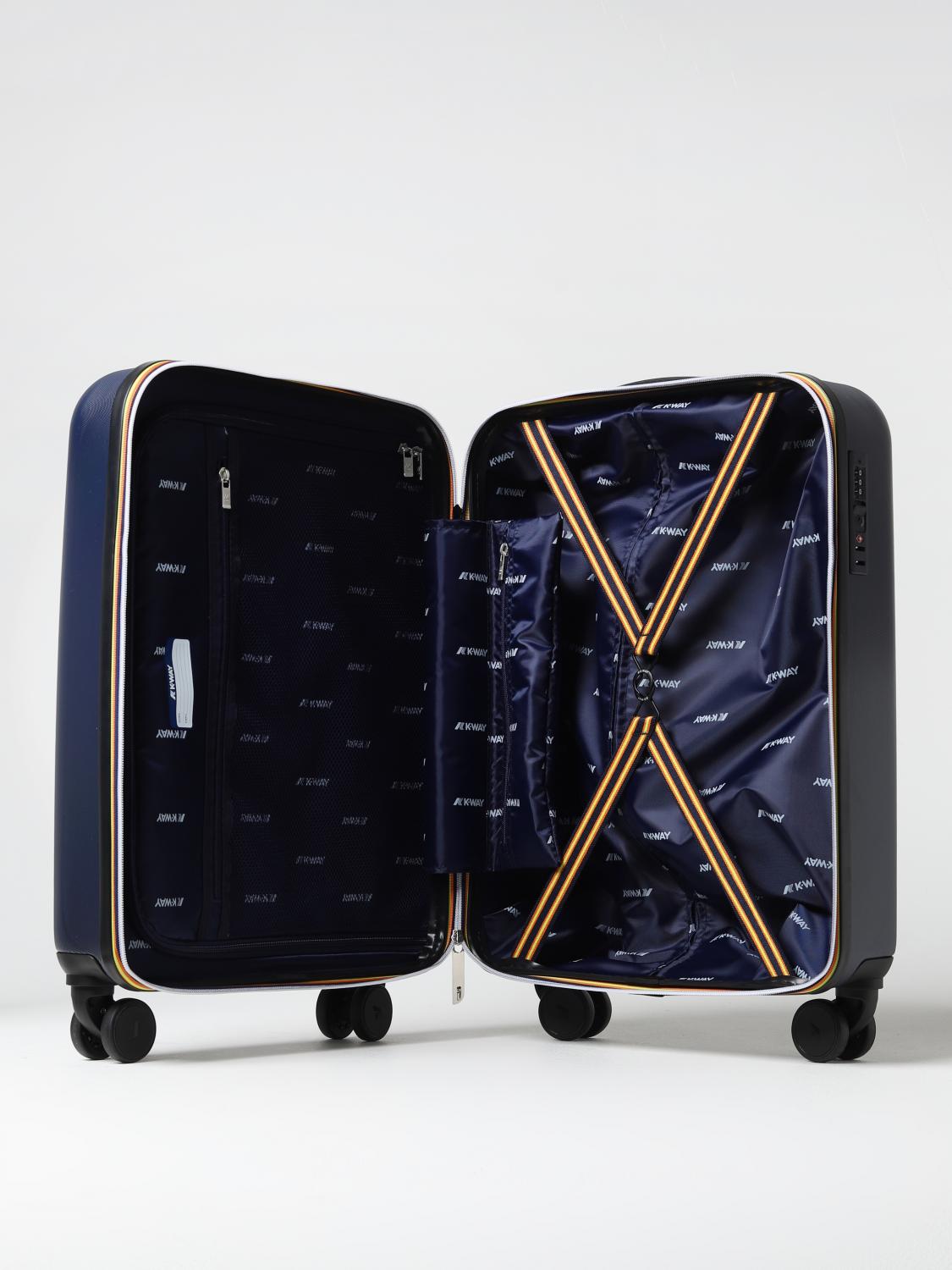 K-WAY KOFFER: Tasche herren K-way, Blau - Img 2