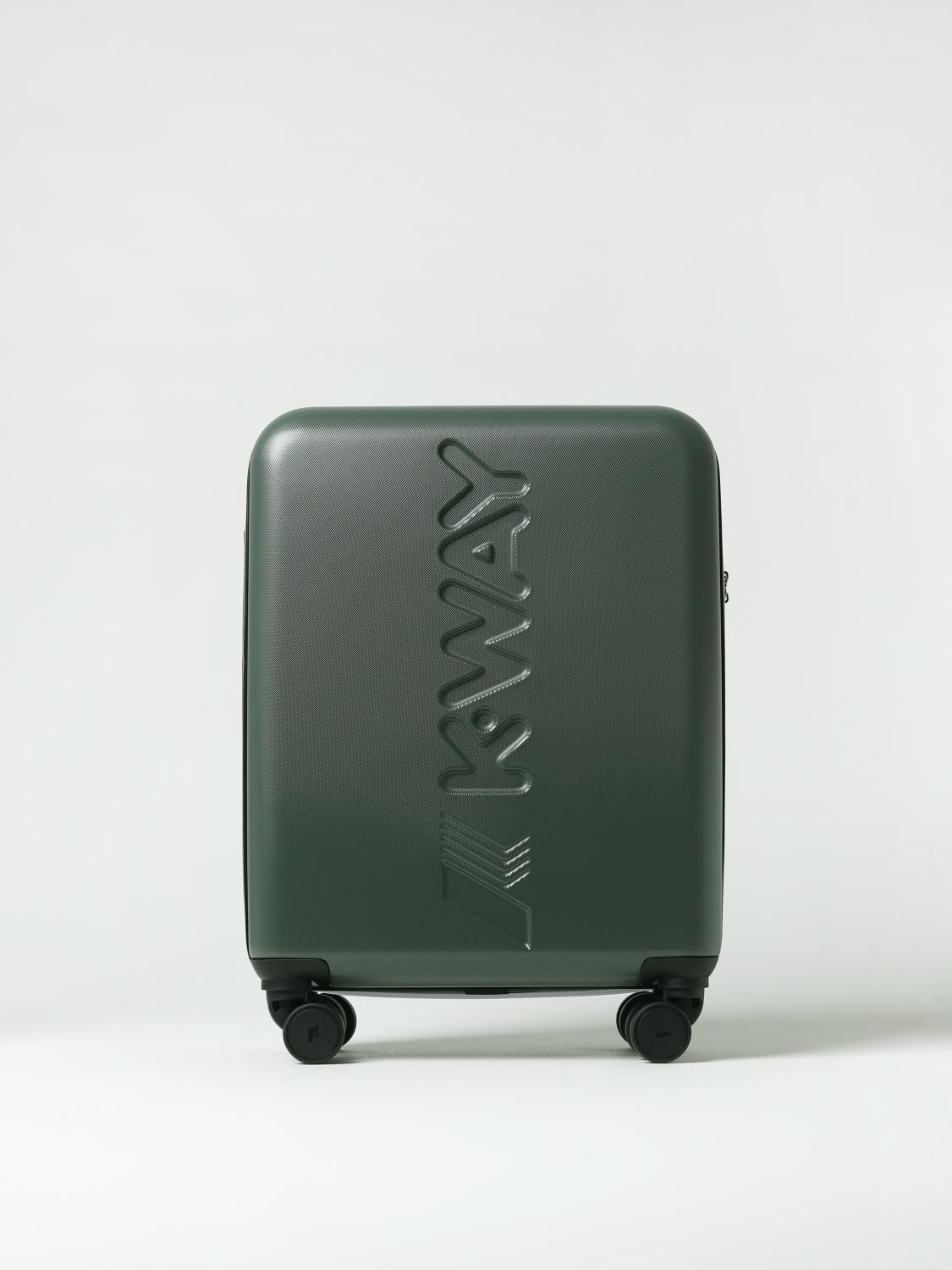 K-WAY KOFFER: Tasche herren K-way, Grün - Img 1