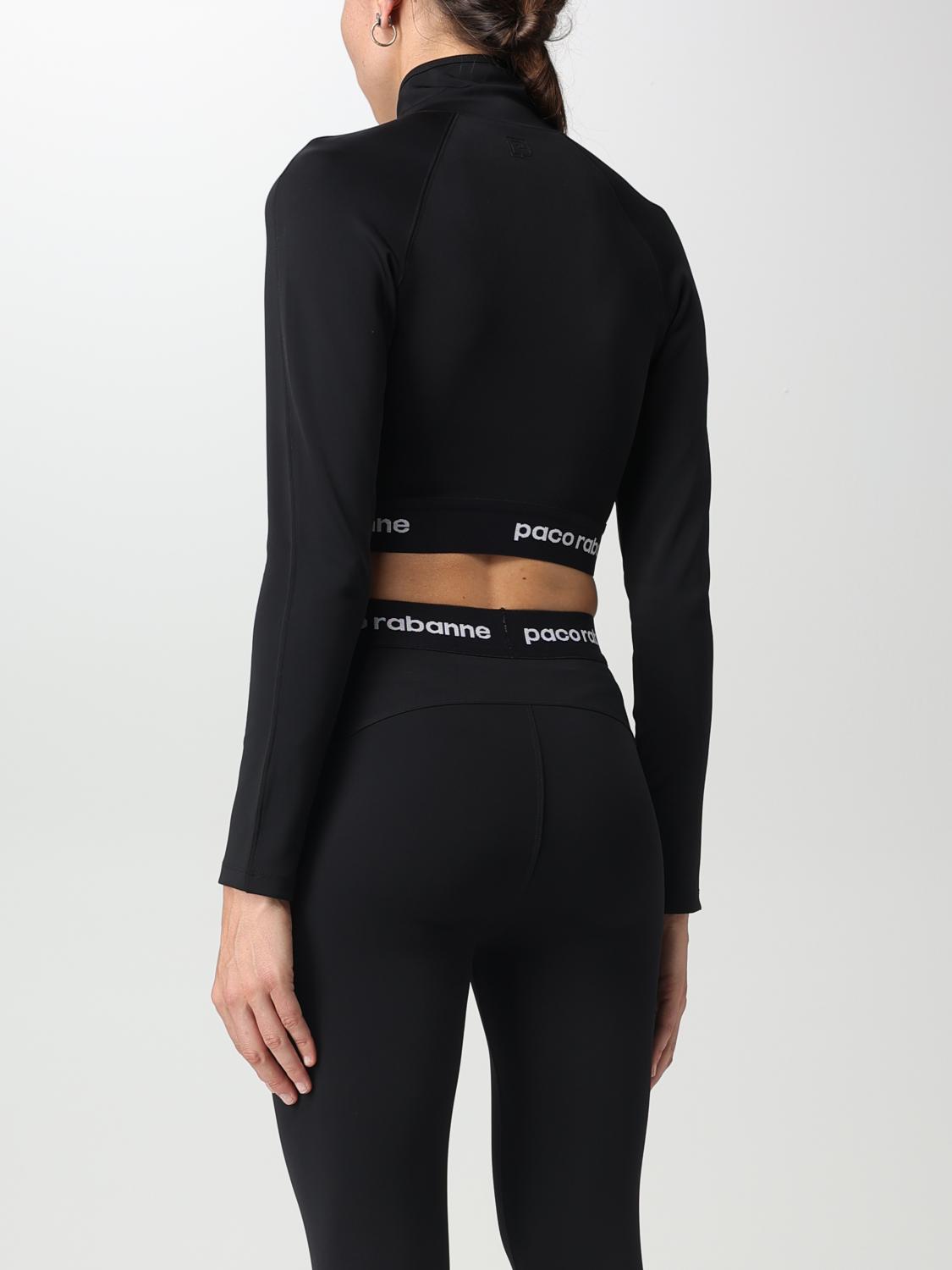 RABANNE TOP: Top e bluse donna Paco Rabanne, Nero - Img 3