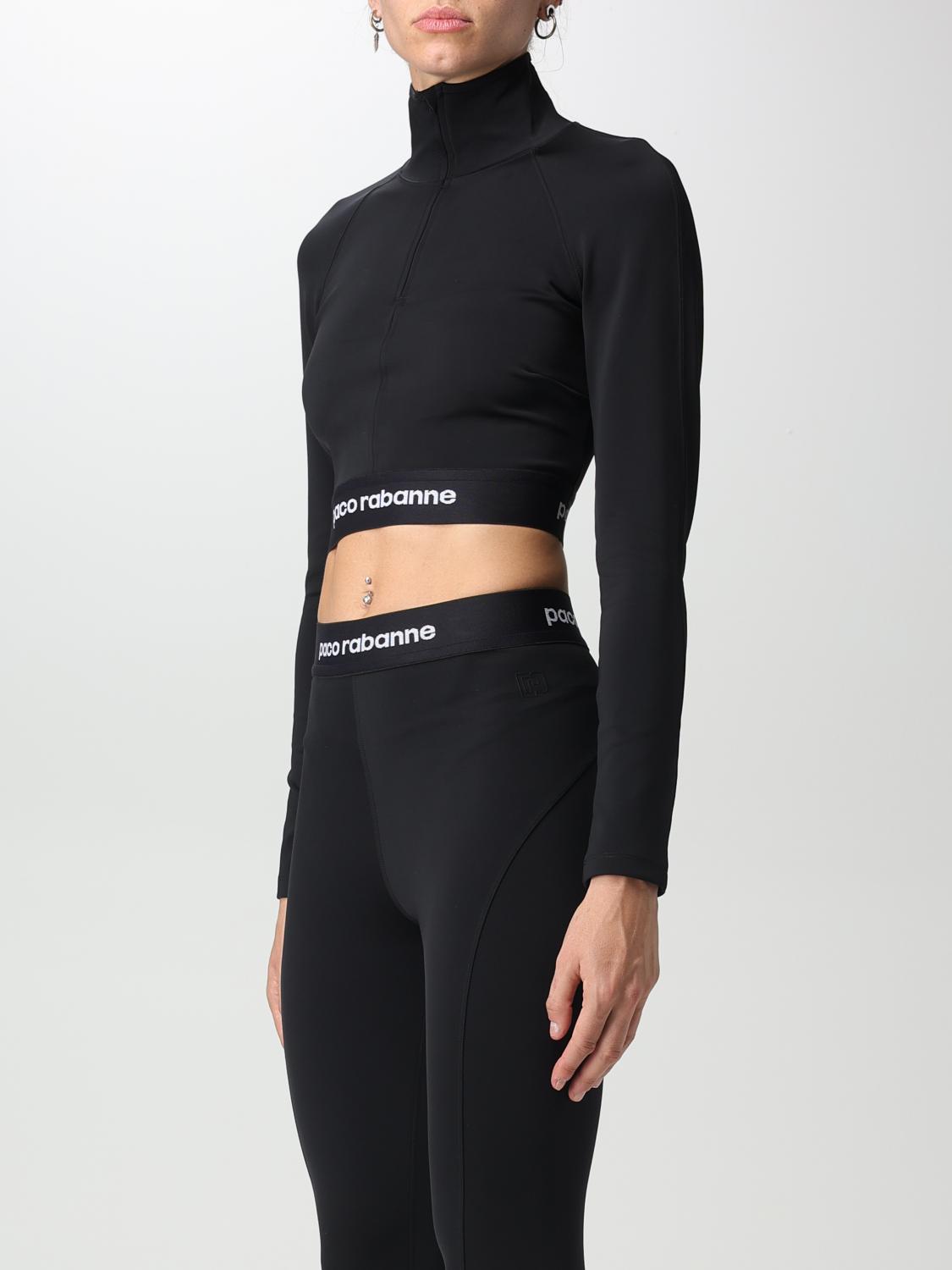 RABANNE TOP: Top e bluse donna Paco Rabanne, Nero - Img 4