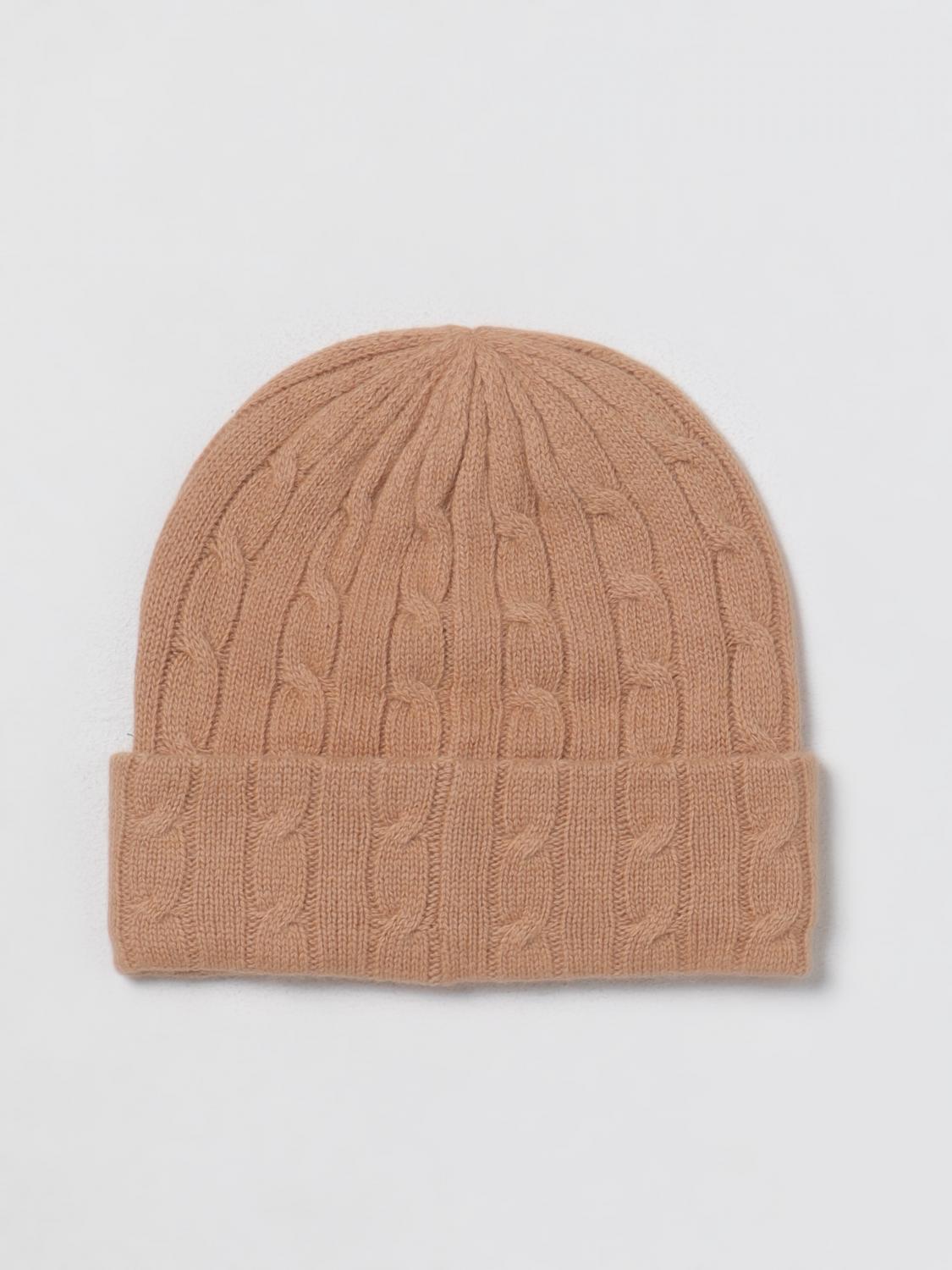 POLO RALPH LAUREN CAPPELLO: Cappello Polo Ralph Lauren in lana intrecciata, Cammello - Img 2
