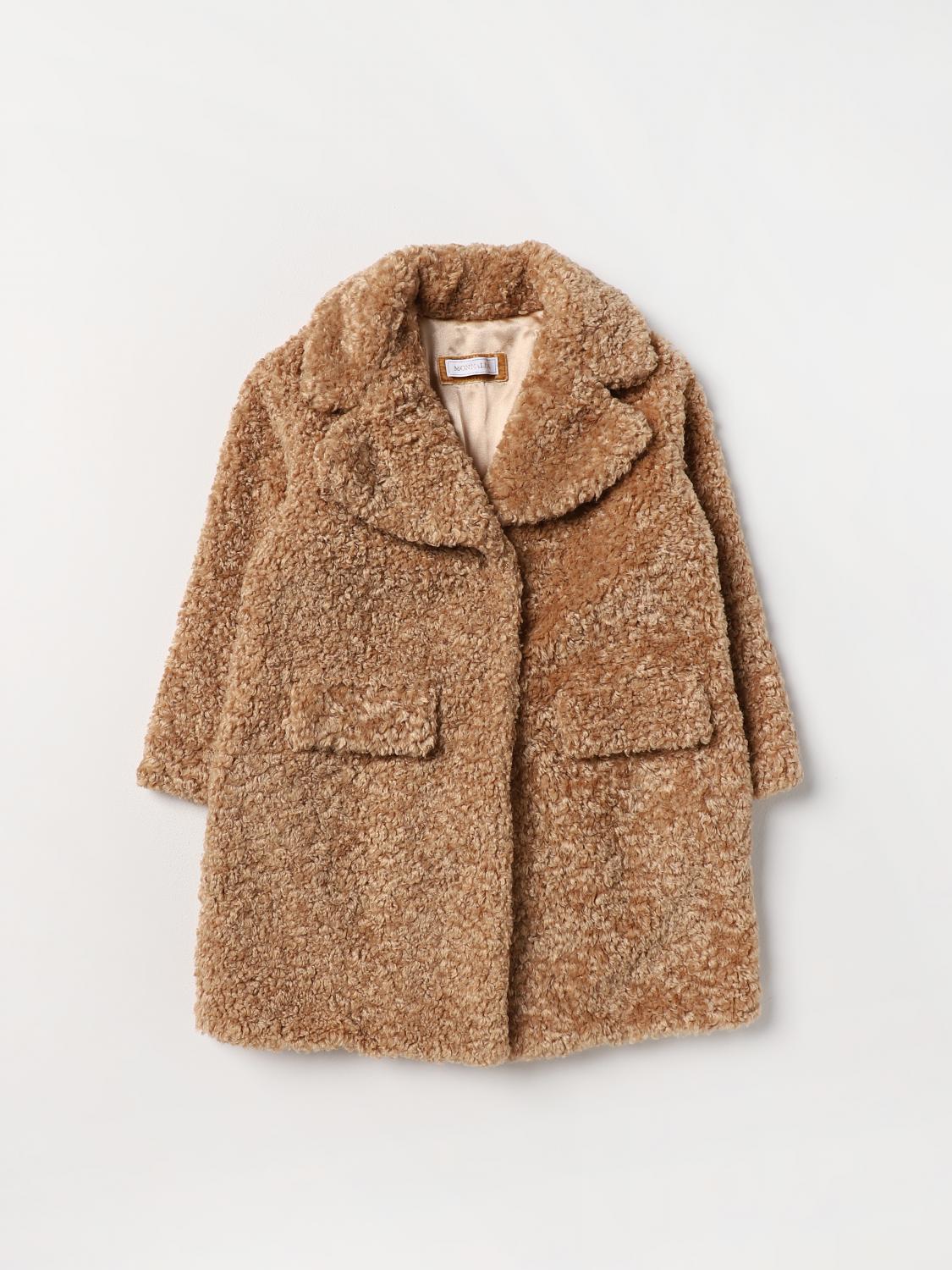 MONNALISA MANTEL: Mantel kinder Monnalisa, Braun - Img 1